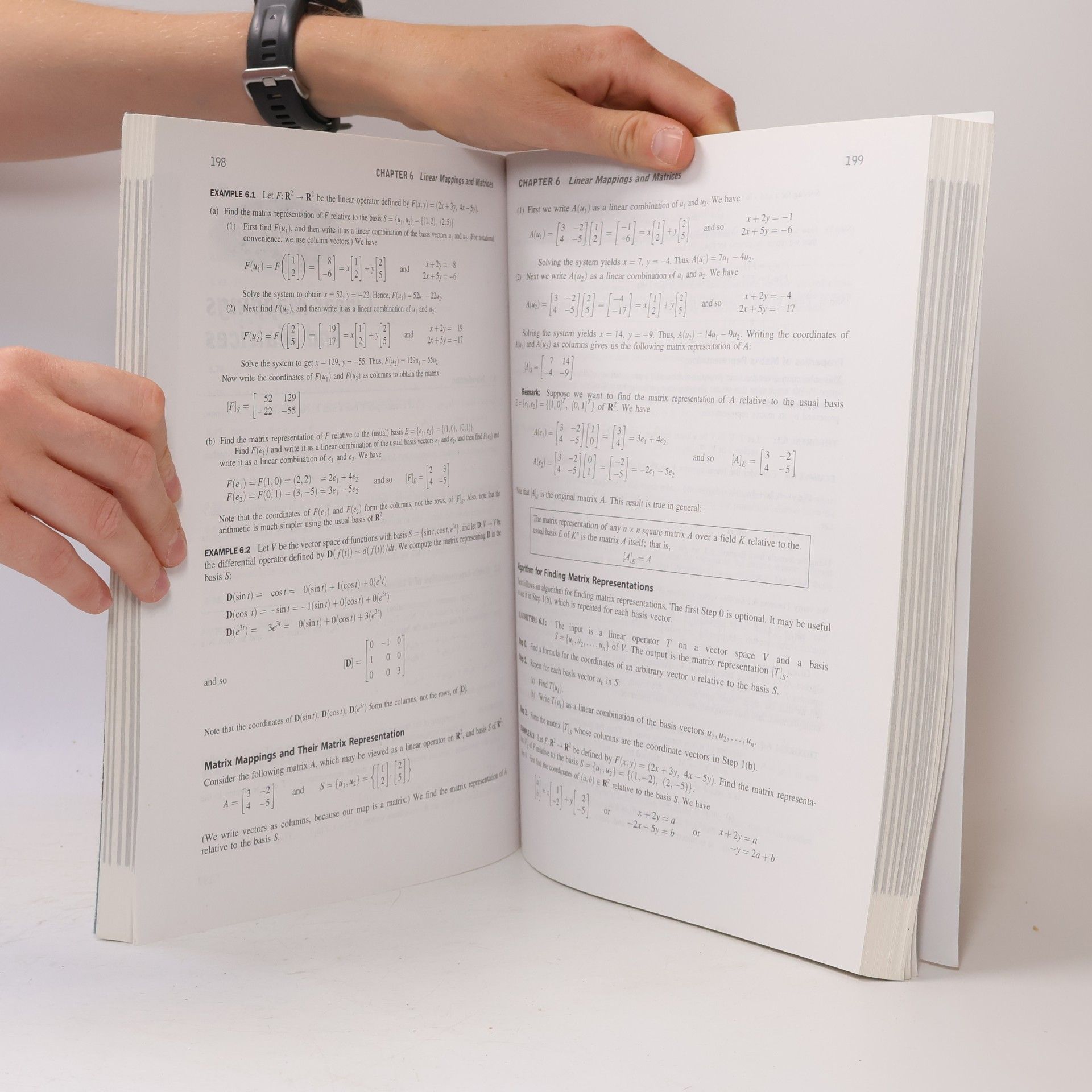 Marc Lipson Schaum's Outline of Linear Algebra, Sixth Edition
