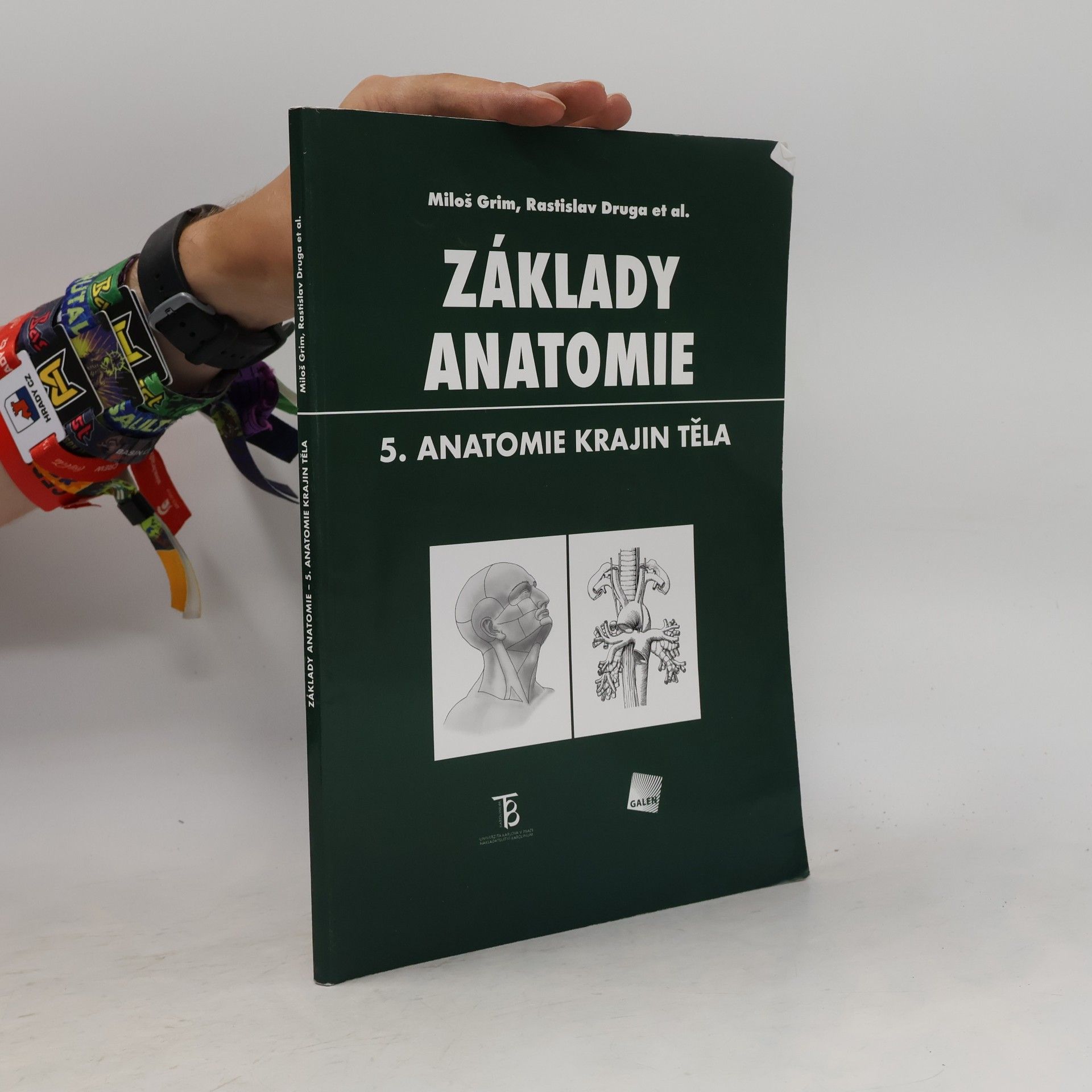 Miloš Grim Základy anatomie. 5., Anatomie krajin těla