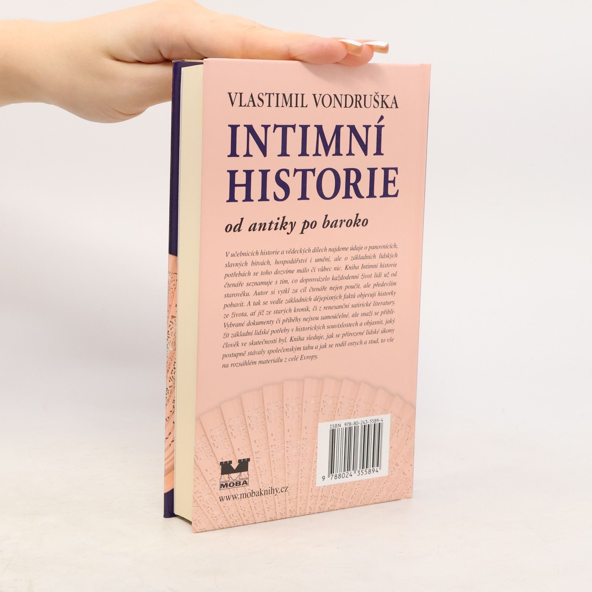 Vlastimil Vondruška Intimní historie od antiky po baroko