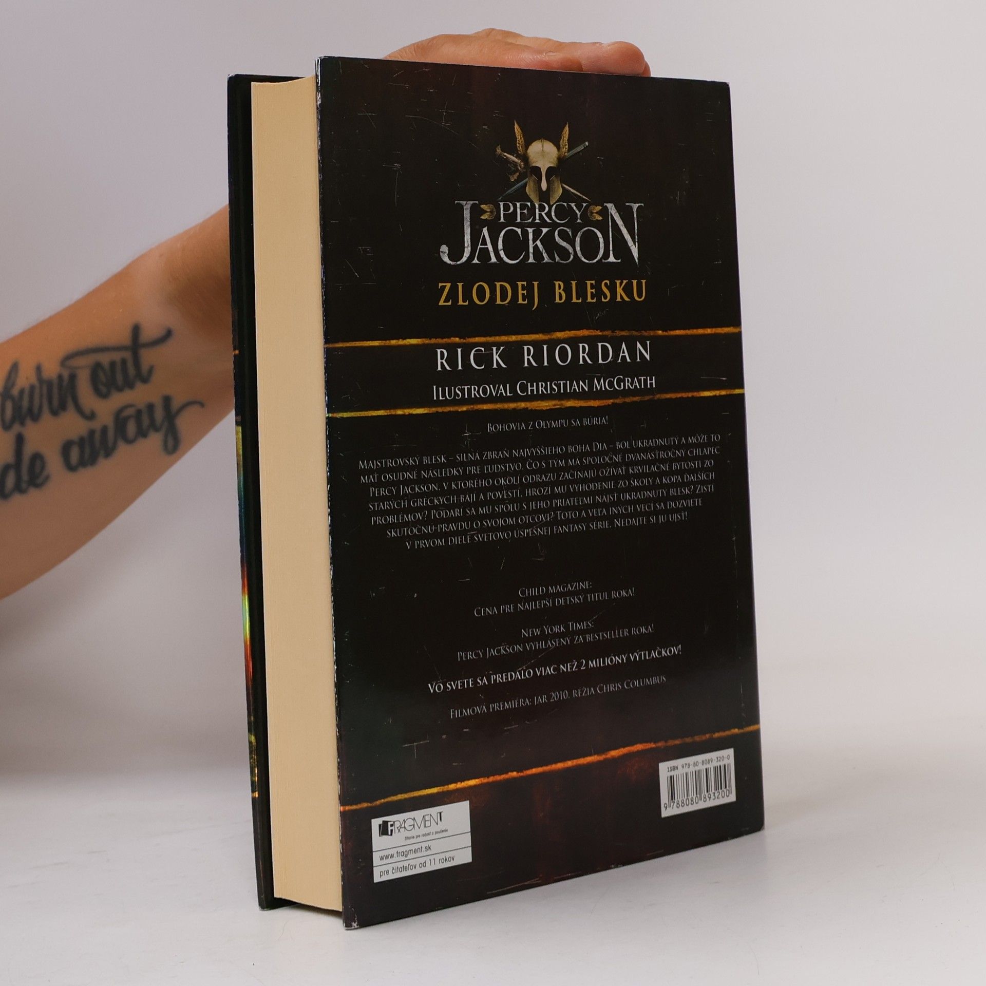 Rick Riordan Percy Jackson: Zlodej blesku