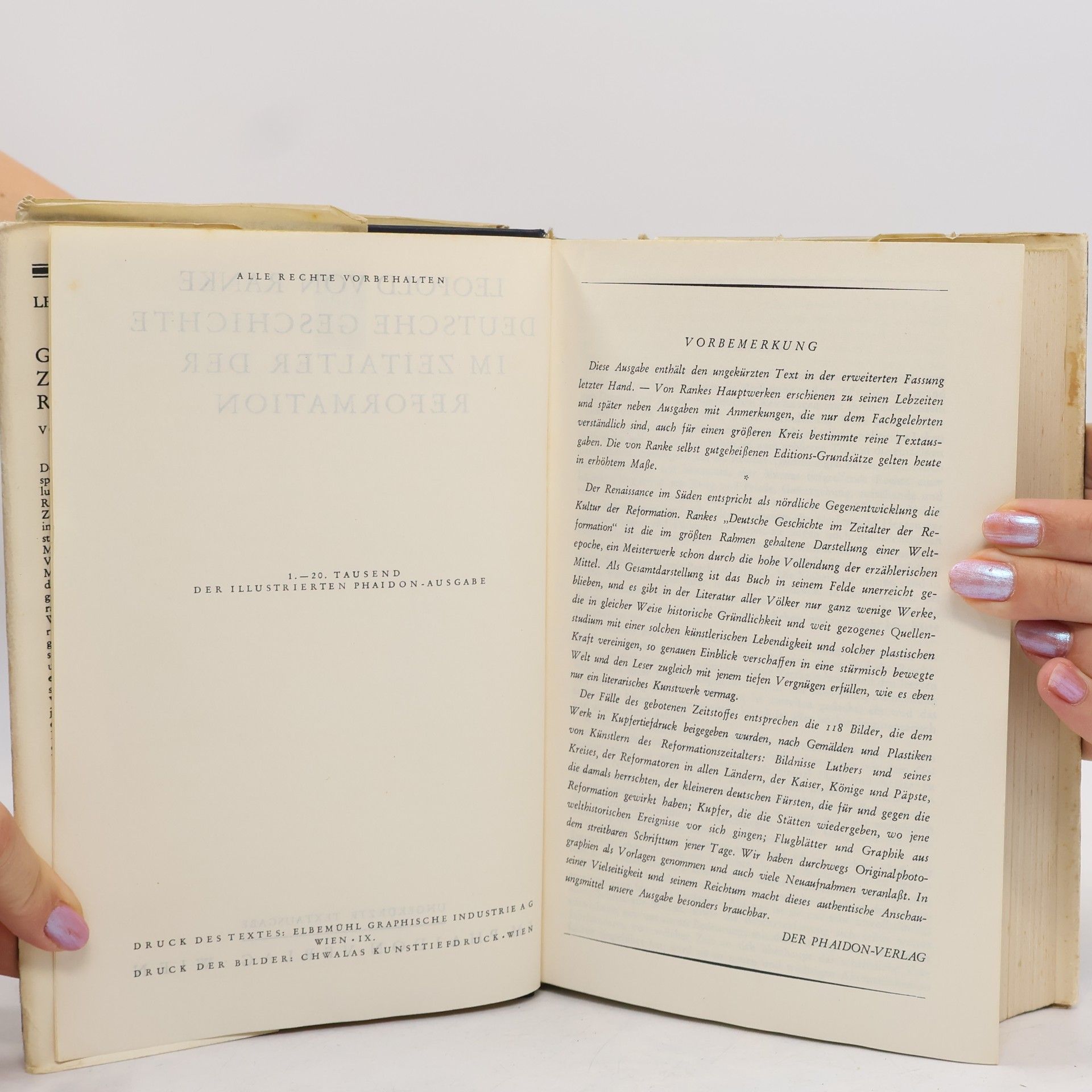 Autorenkollektiv Geschichte der Reformation von Ranke
