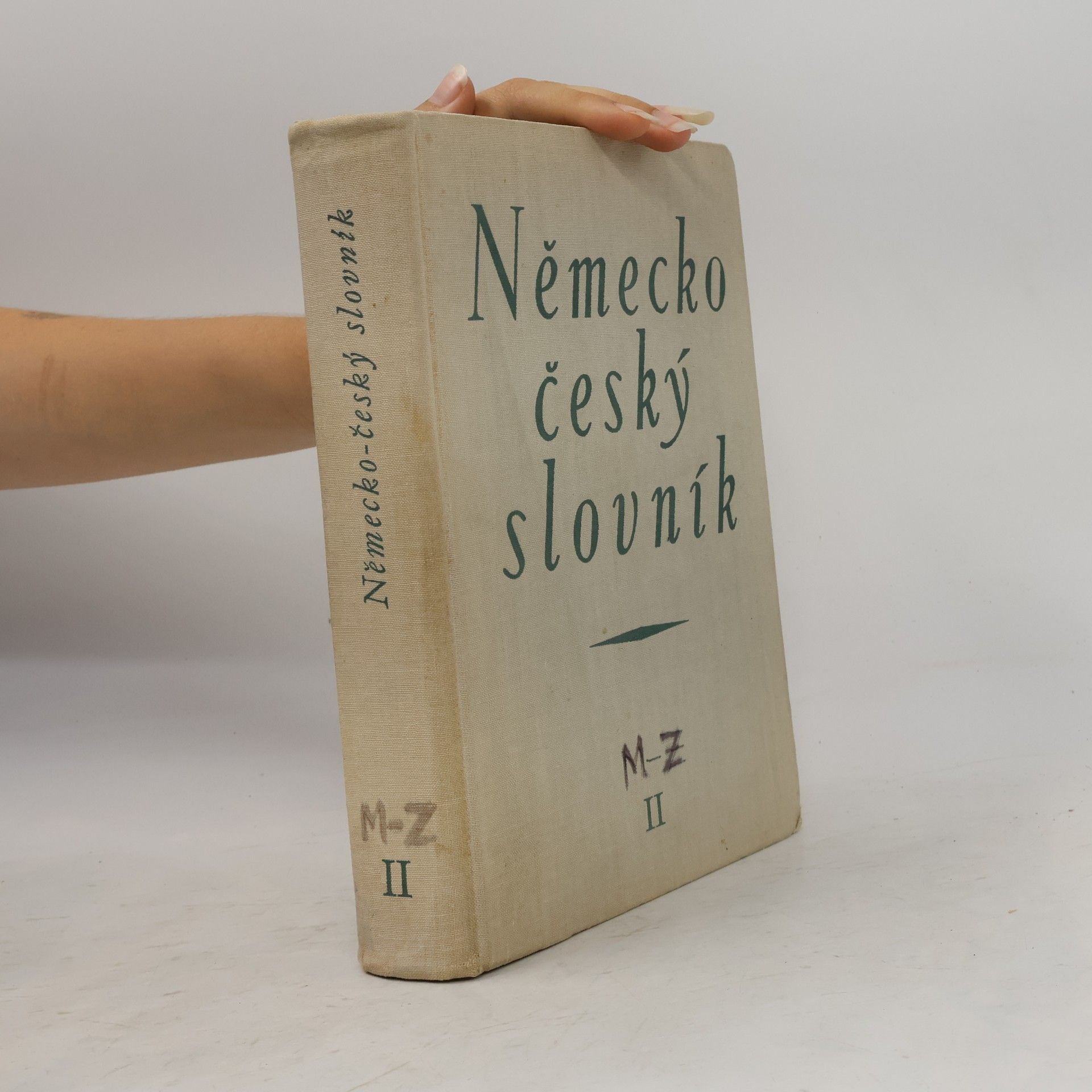 Various authors Německo-český slovník II. M-Z