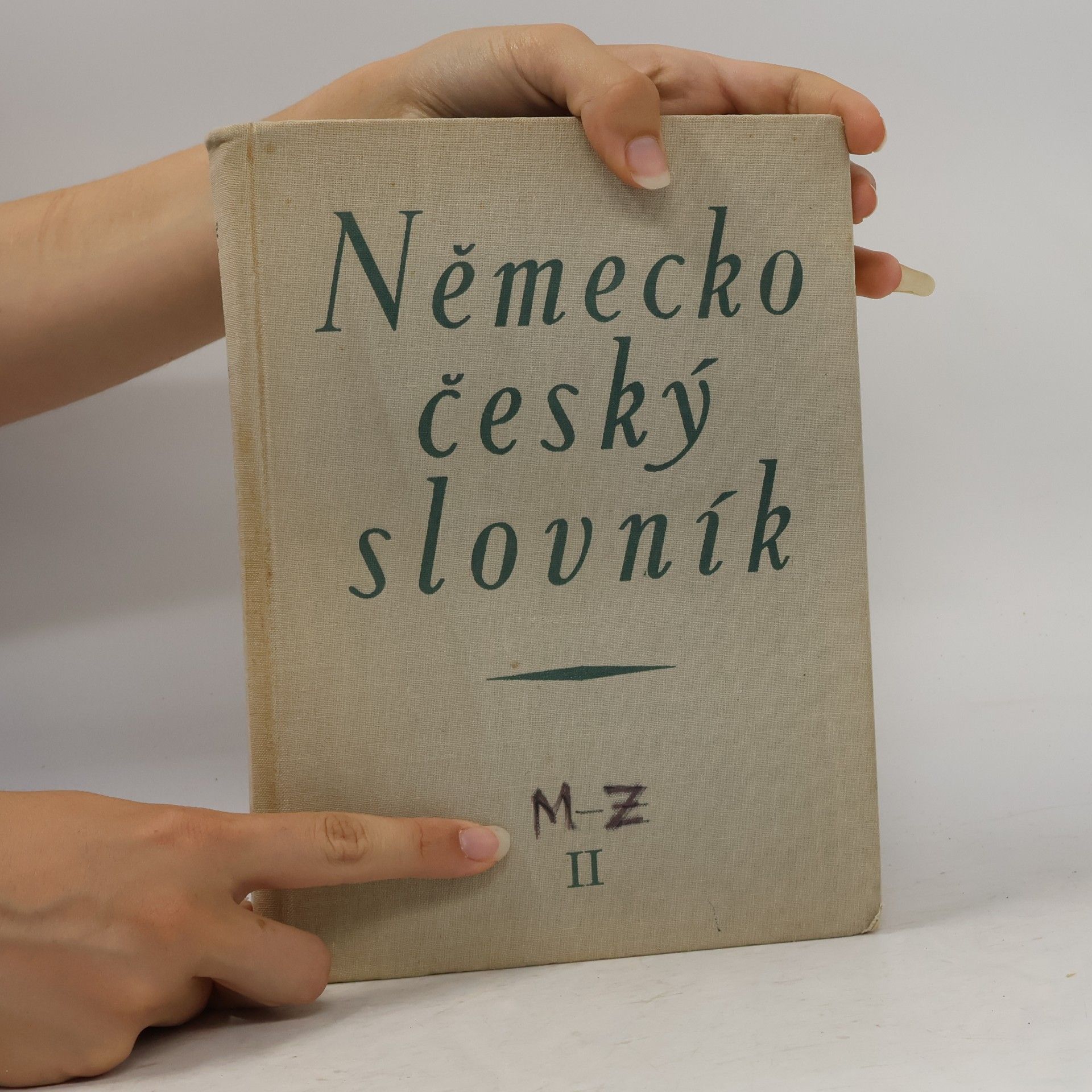 Various authors Německo-český slovník II. M-Z
