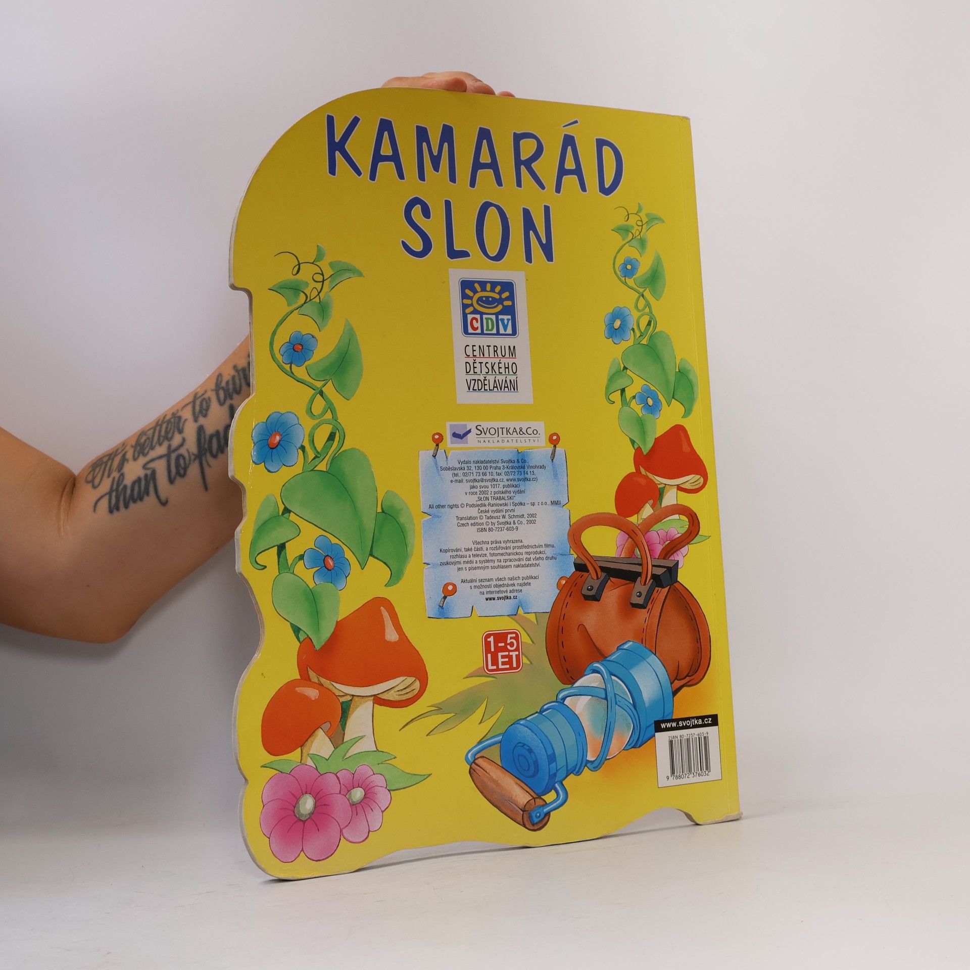 Kolektiv autorů Kamarád slon. Úkoly, cvičení, hádanky, tipy pro rodiče