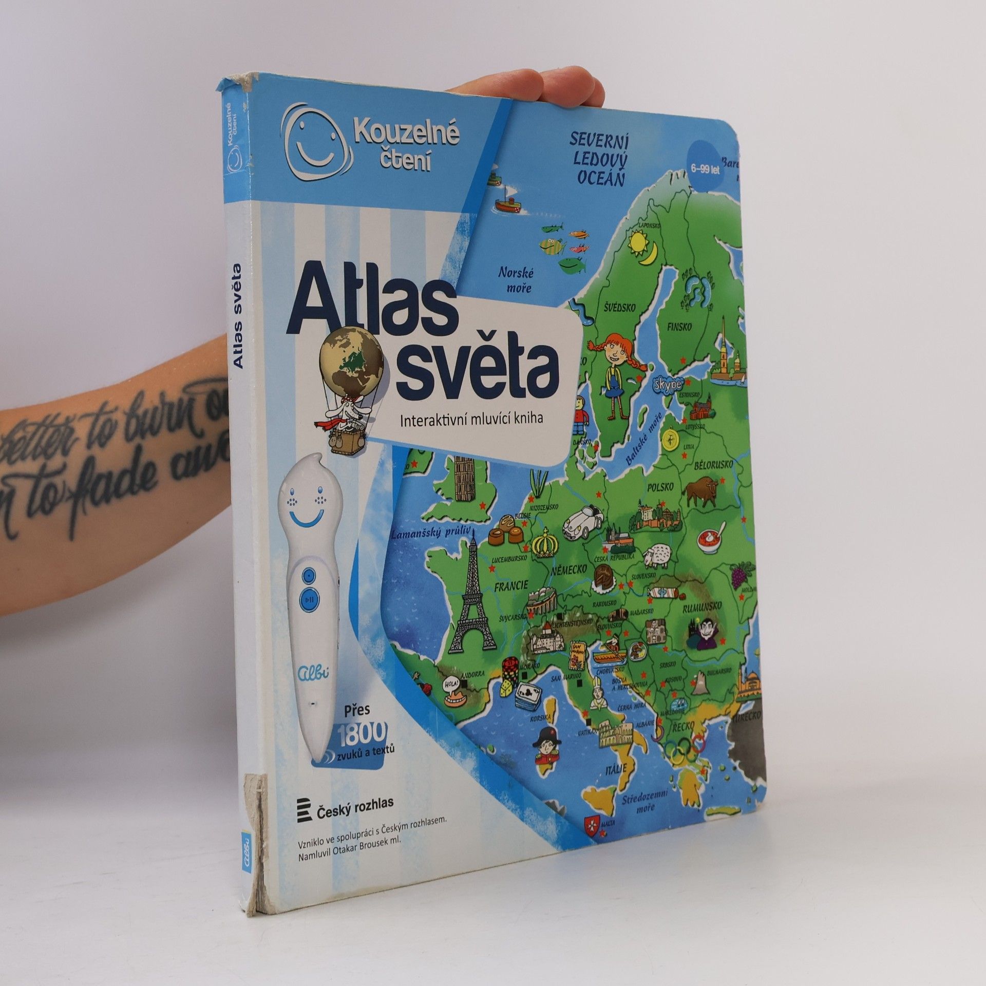 Atlas světa. Interaktivní mluvící kniha