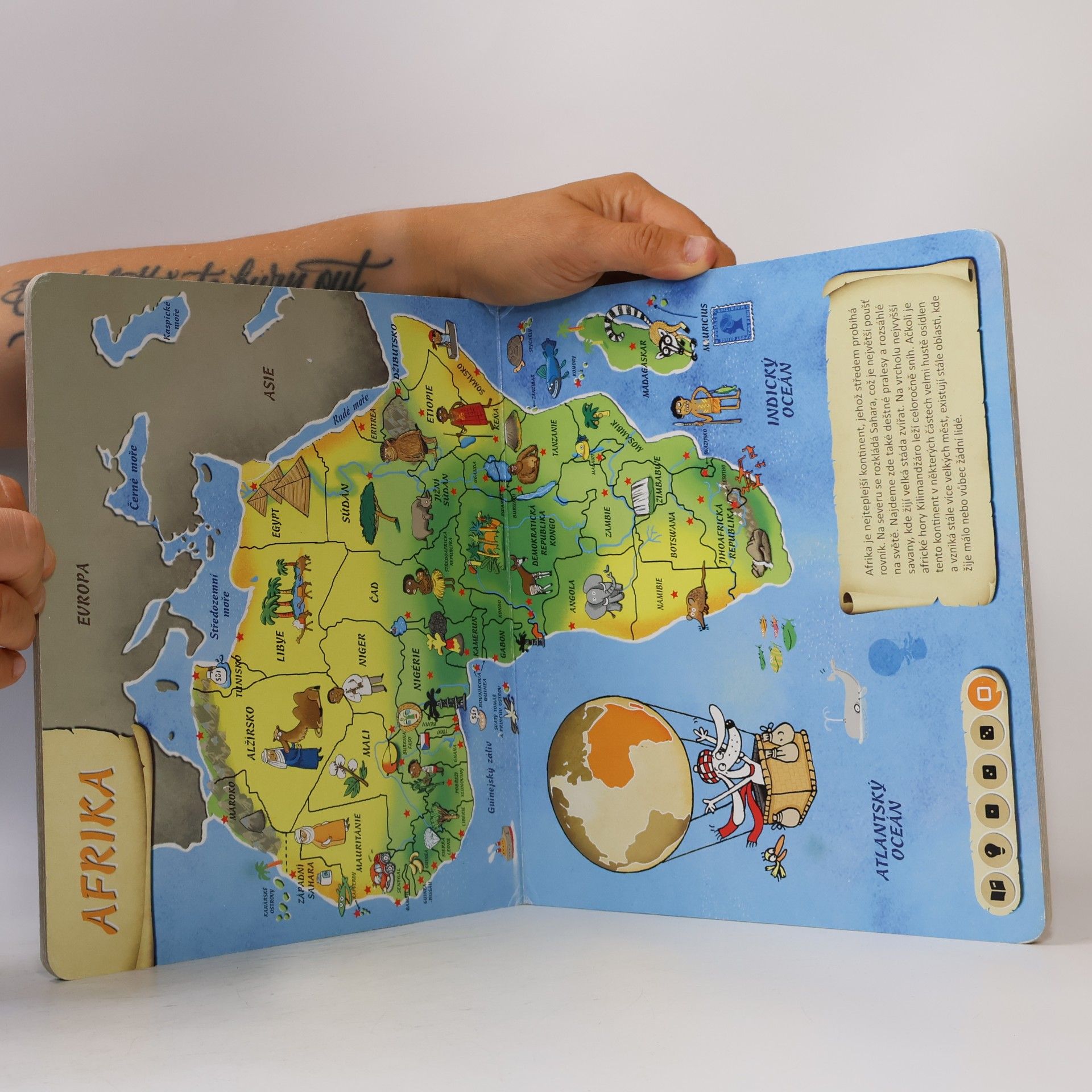 Tereza Kocová Atlas světa. Interaktivní mluvící kniha