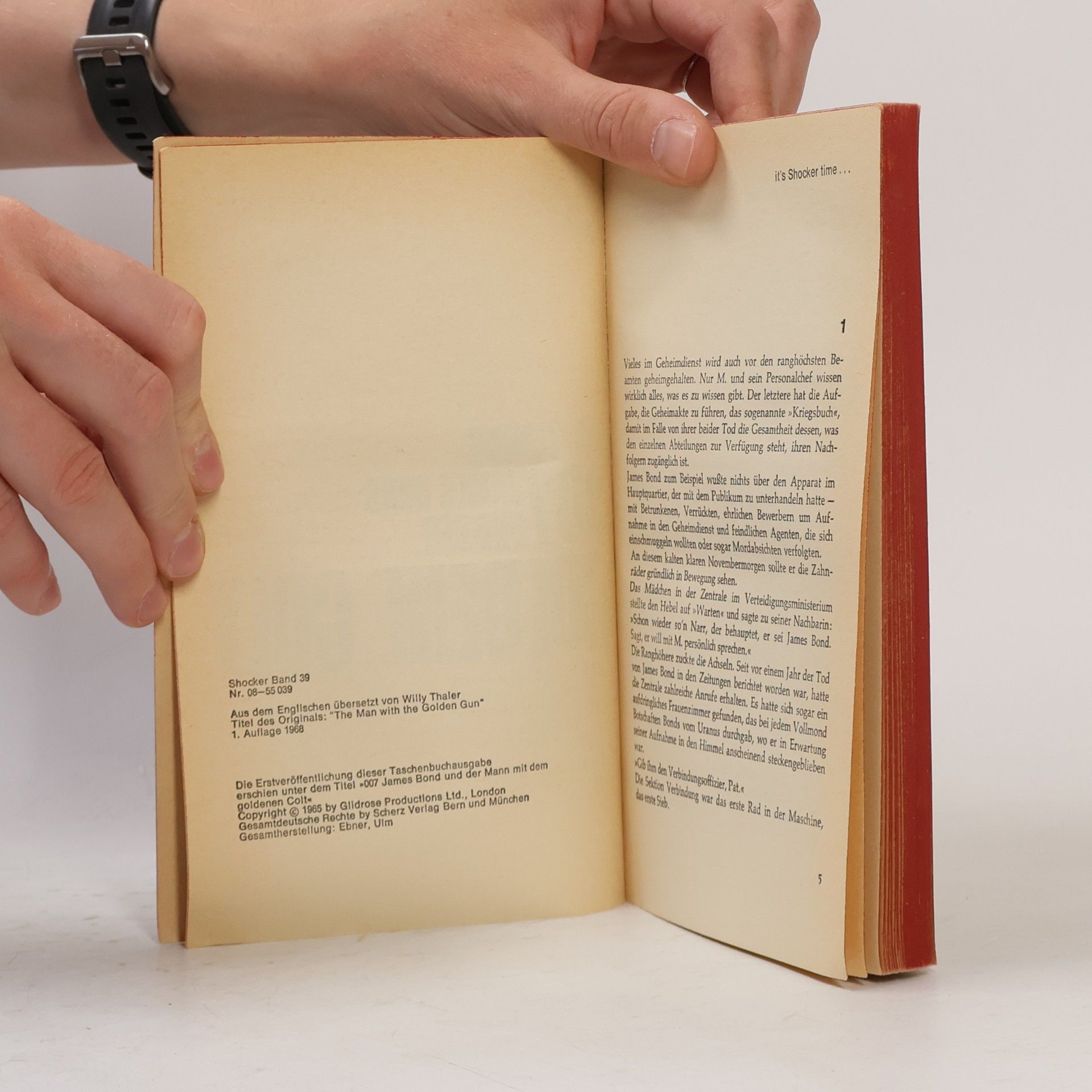Ian Fleming 007 James Bond. Goldene Colt