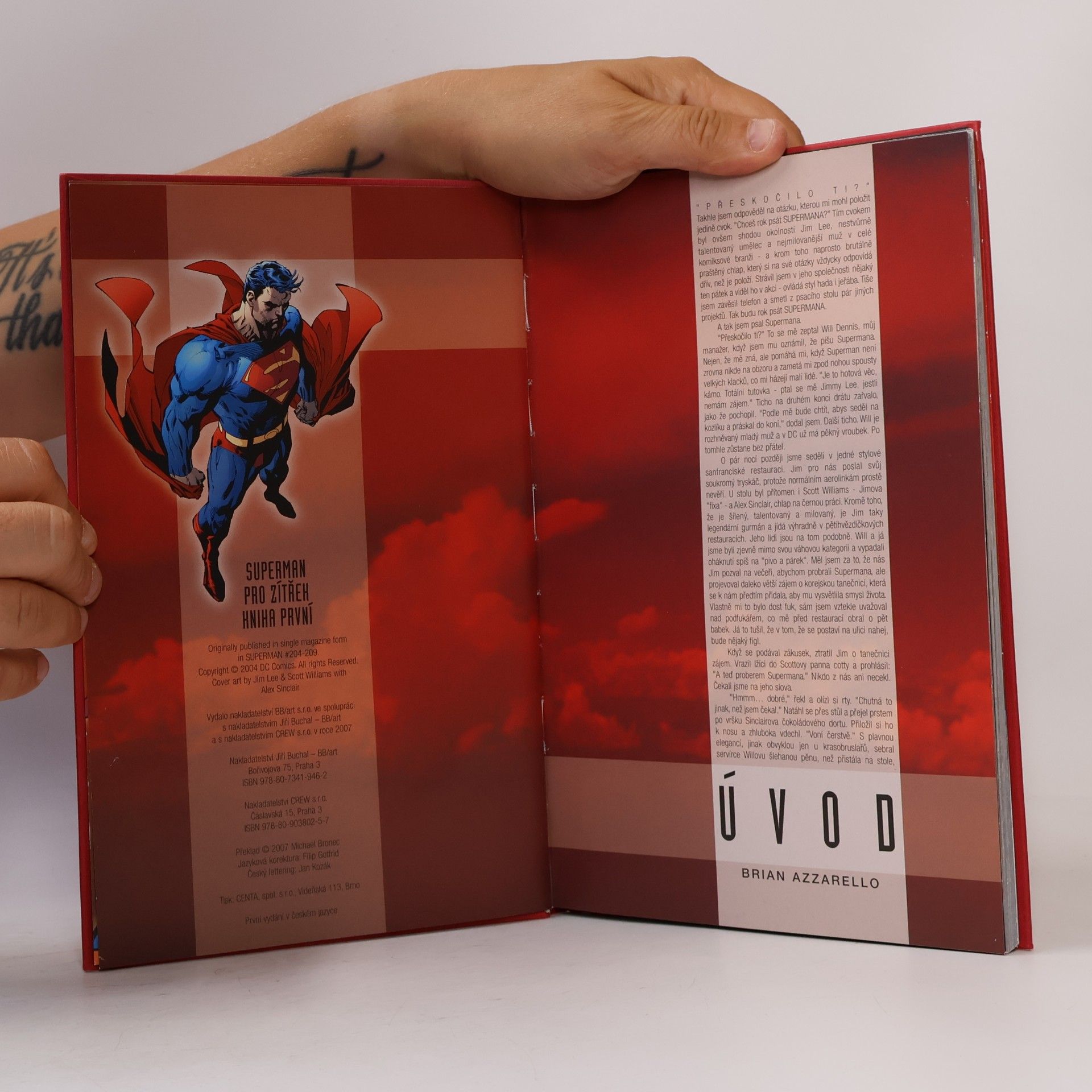Brian Azzarello Superman Pro Zítřek Kniha První