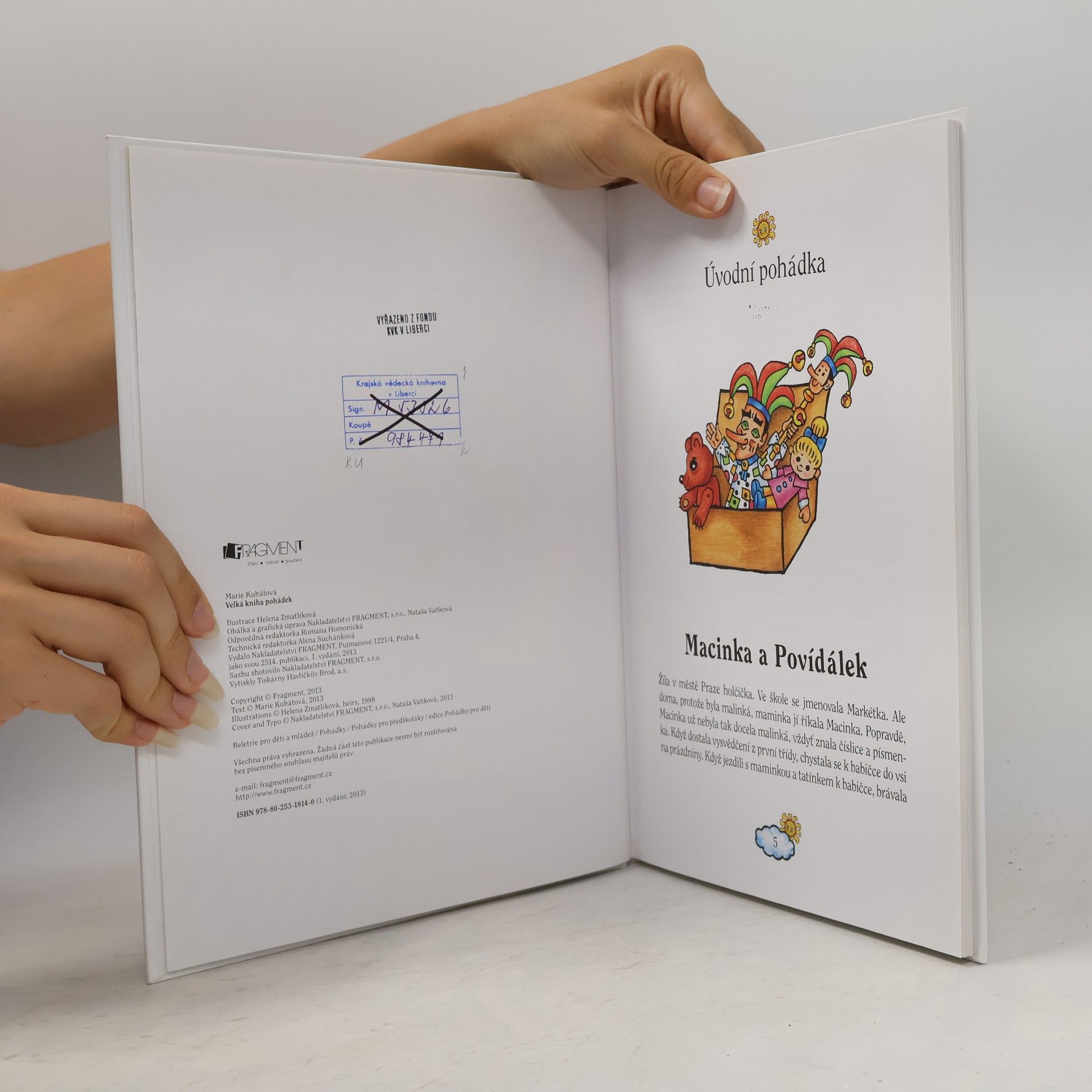 Marie Kubátová Velká kniha pohádek
