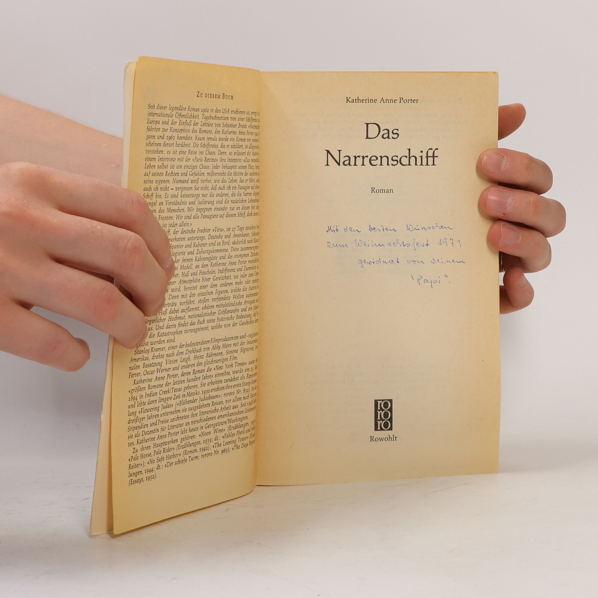 Katherine Anne Porter Das Narrenschiff
