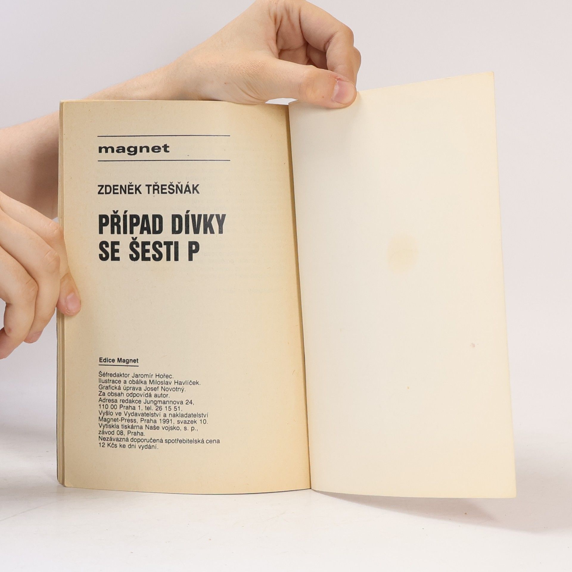 Zdeněk Třešňák Případ dívky se šesti P