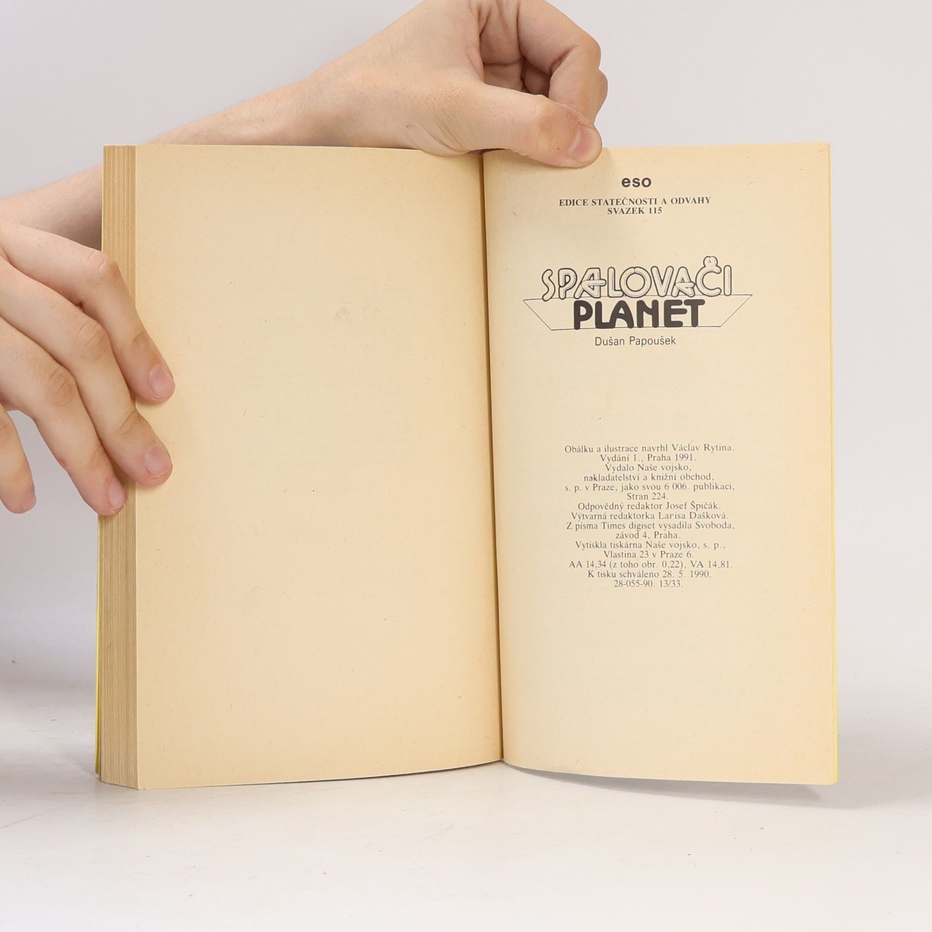 Dušan Papoušek Spalovači planet