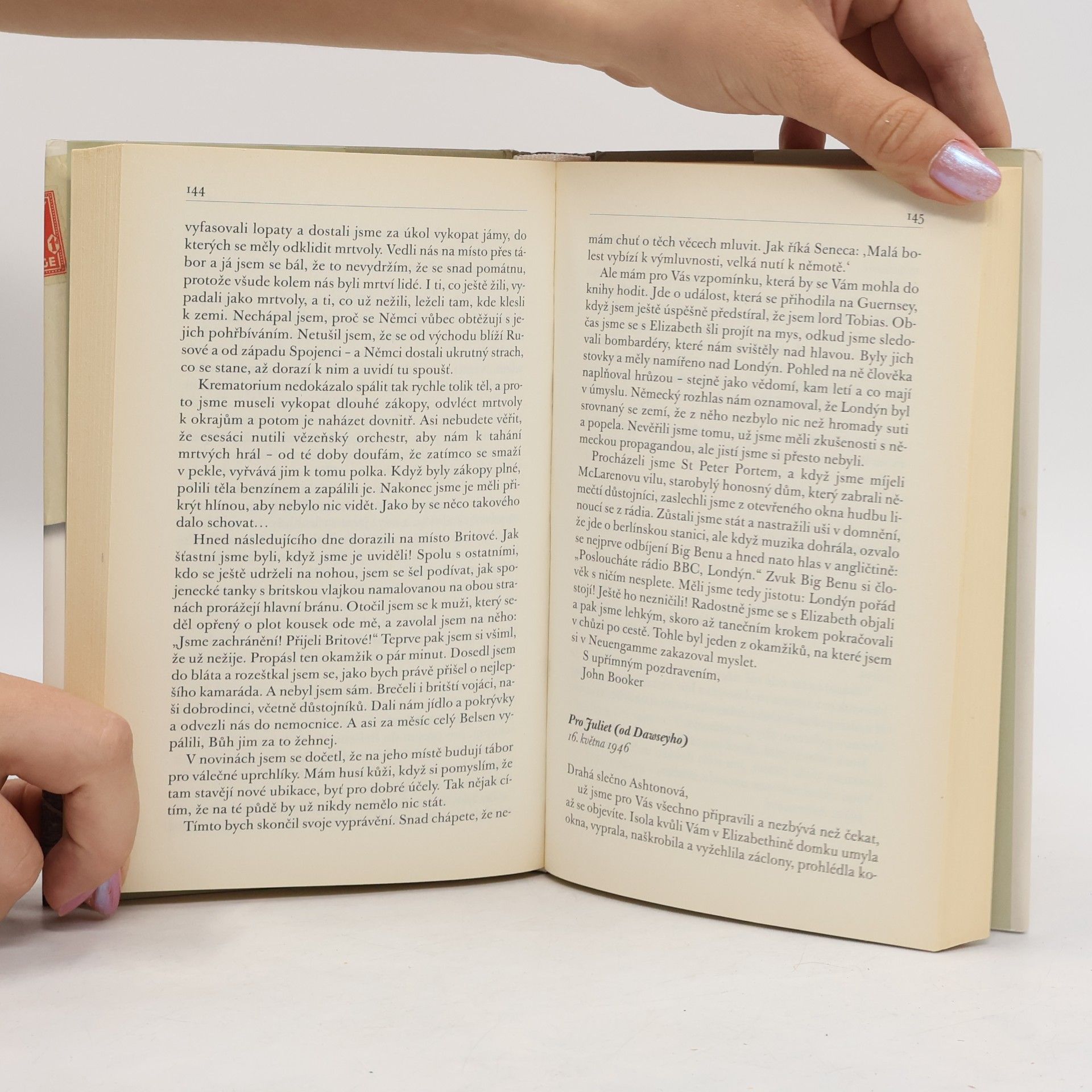 Mary Ann Shaffer Spolek přátel krásné literatury a bramborových koláčů