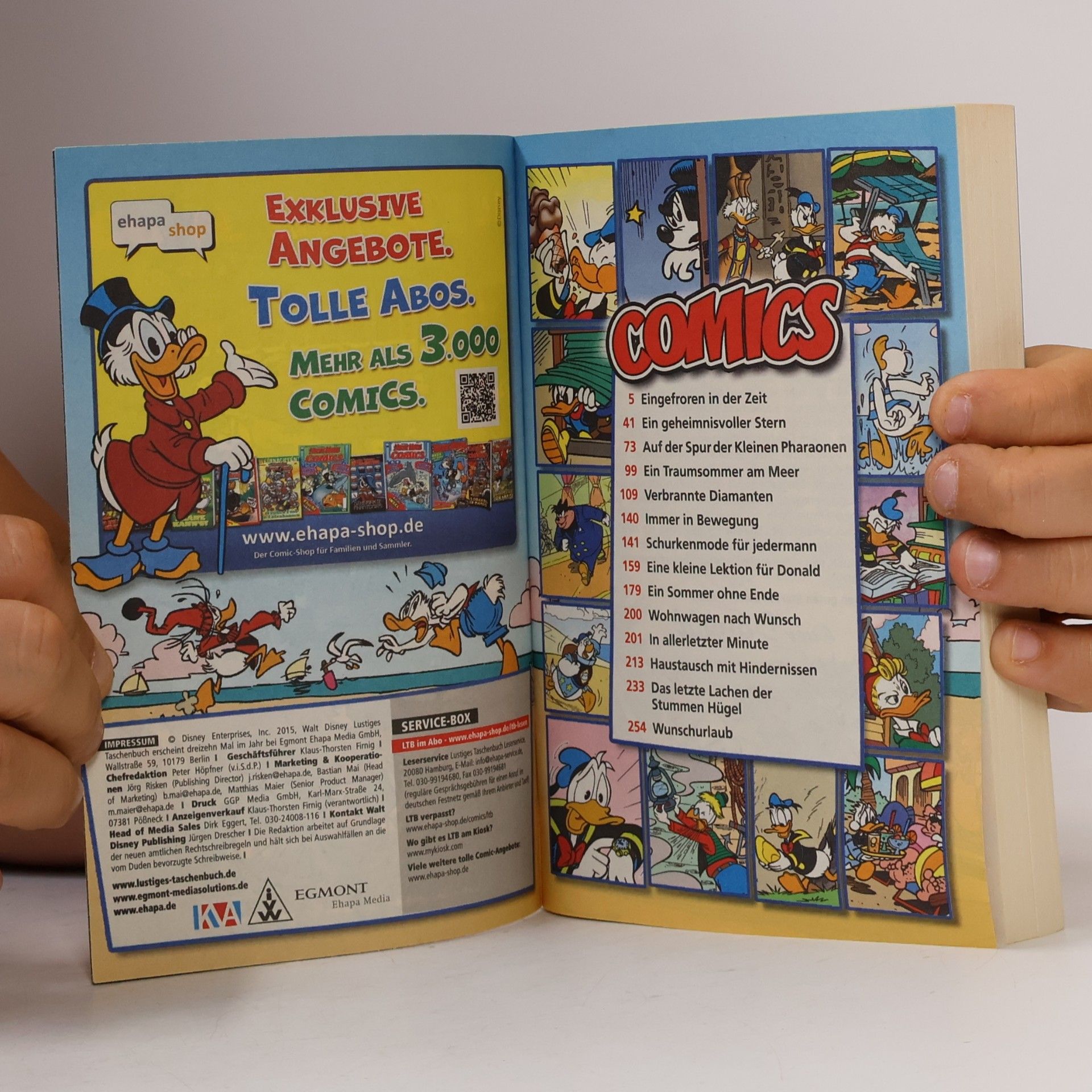 Walt Disney Lustiges Taschenbuch 469. Start in den Sommer