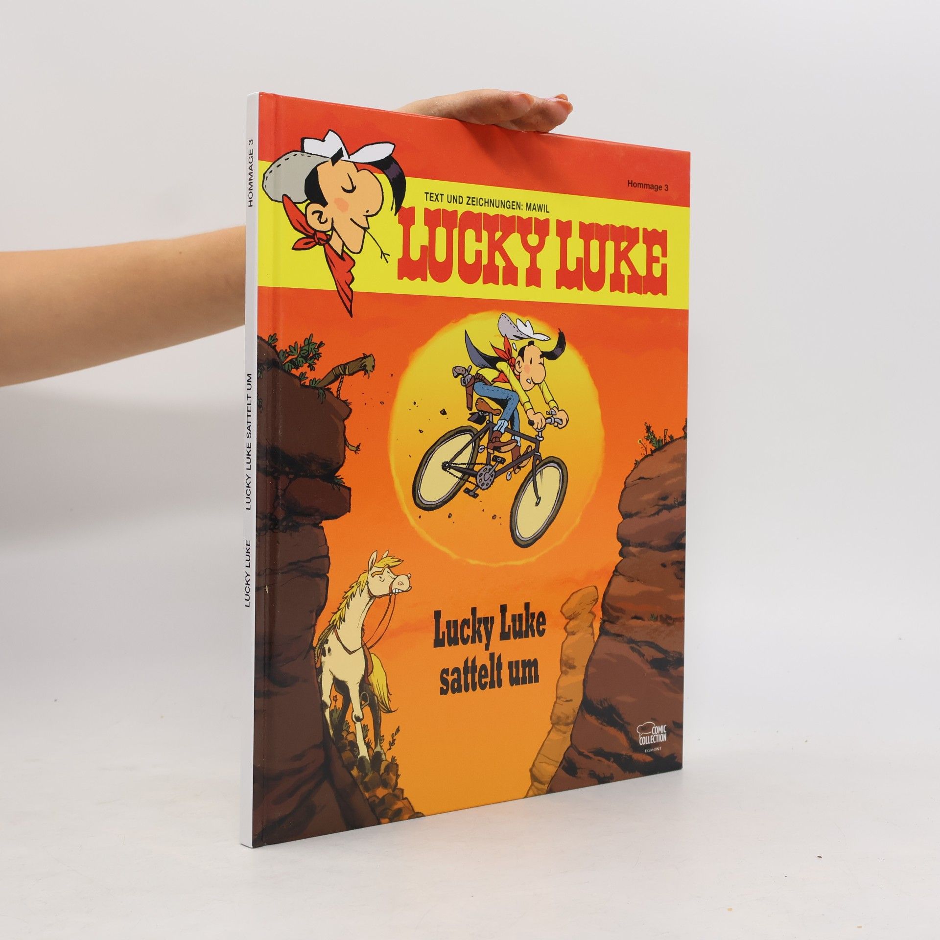 Markus Witzel Lucky Luke sattelt um / Lucky Luke Hommage Bd.3