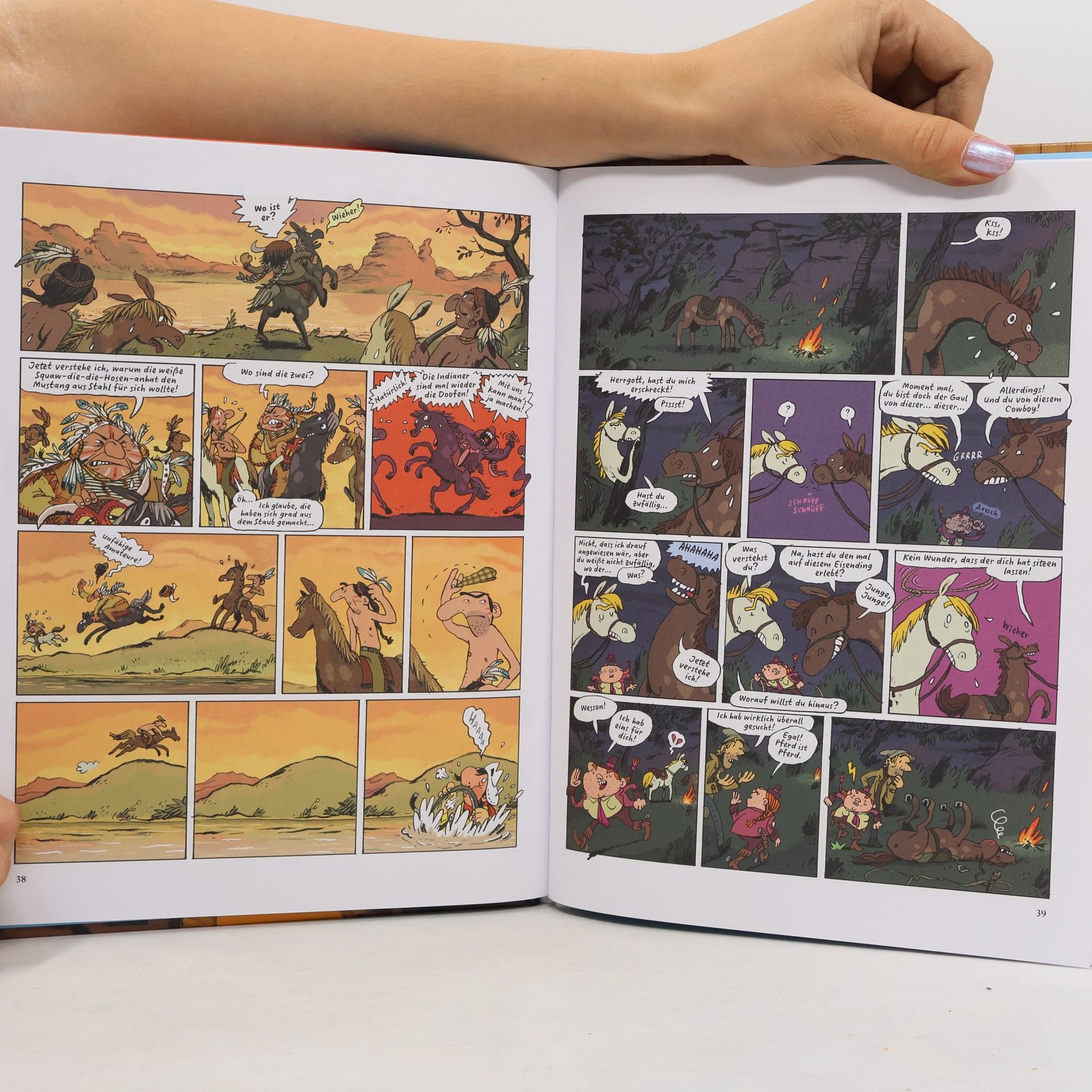 Markus Witzel Lucky Luke sattelt um / Lucky Luke Hommage Bd.3
