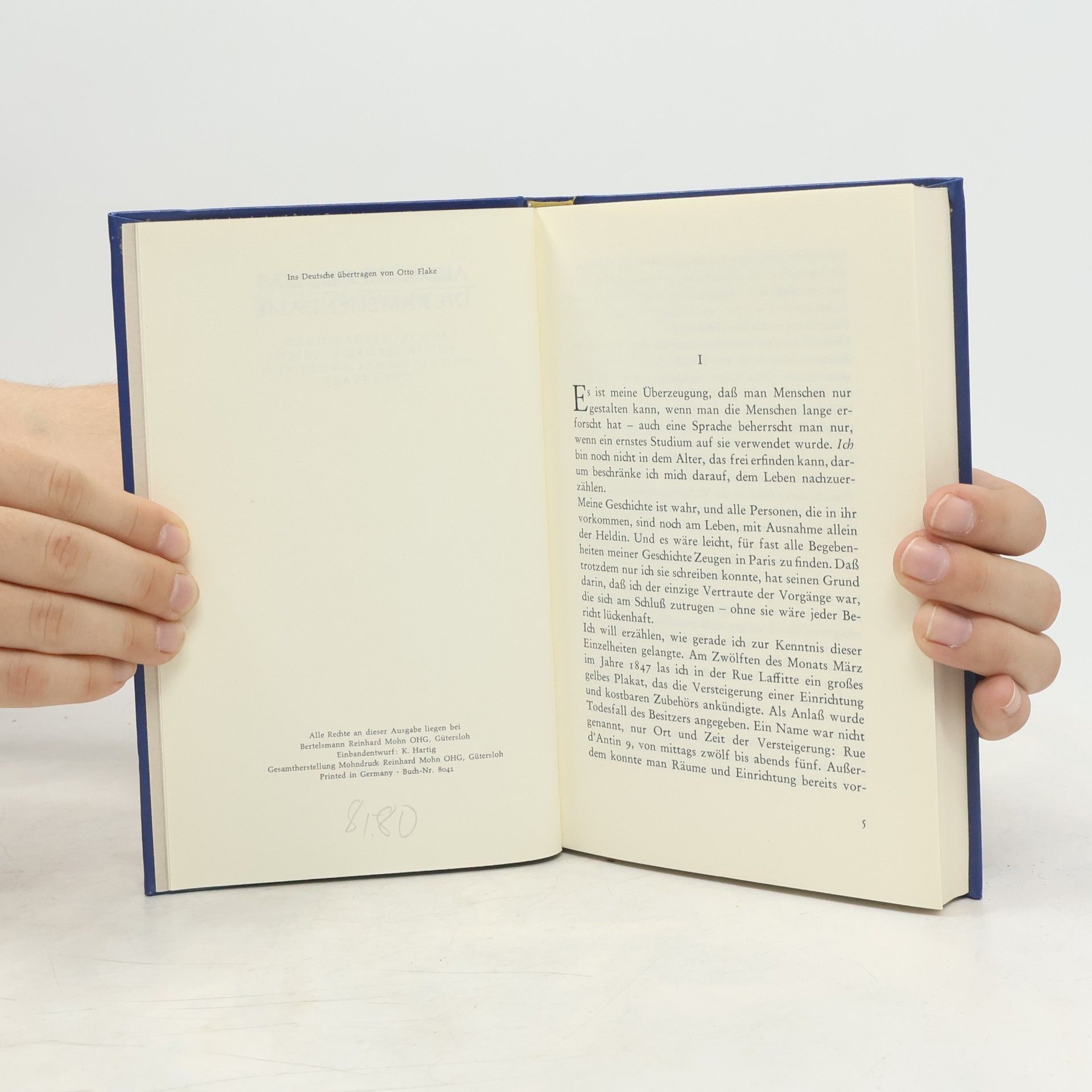 Alexandre Dumas hijo Die Kameliendame
