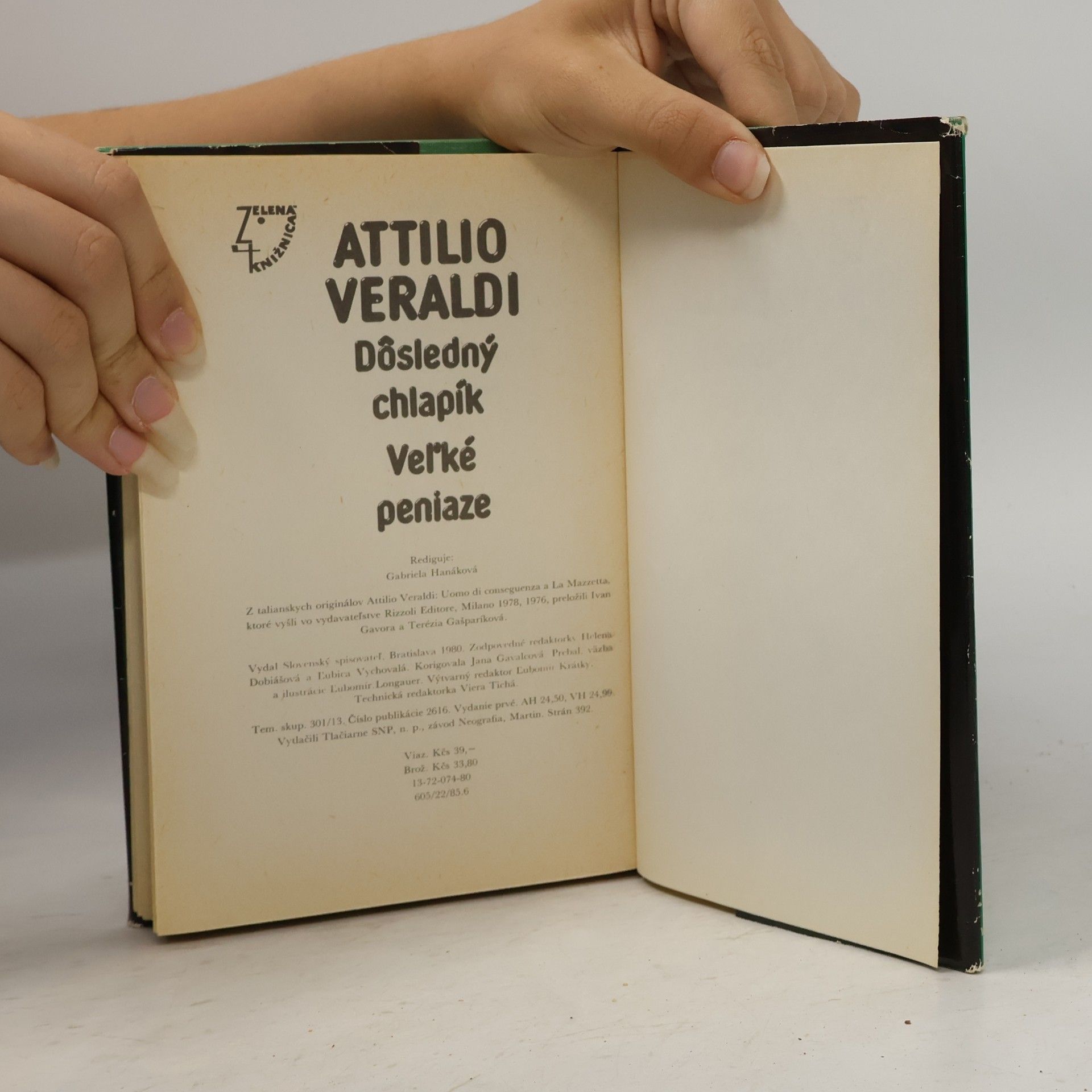 Attilio Veraldi Dôsledný chlapík. Veľké peniaze