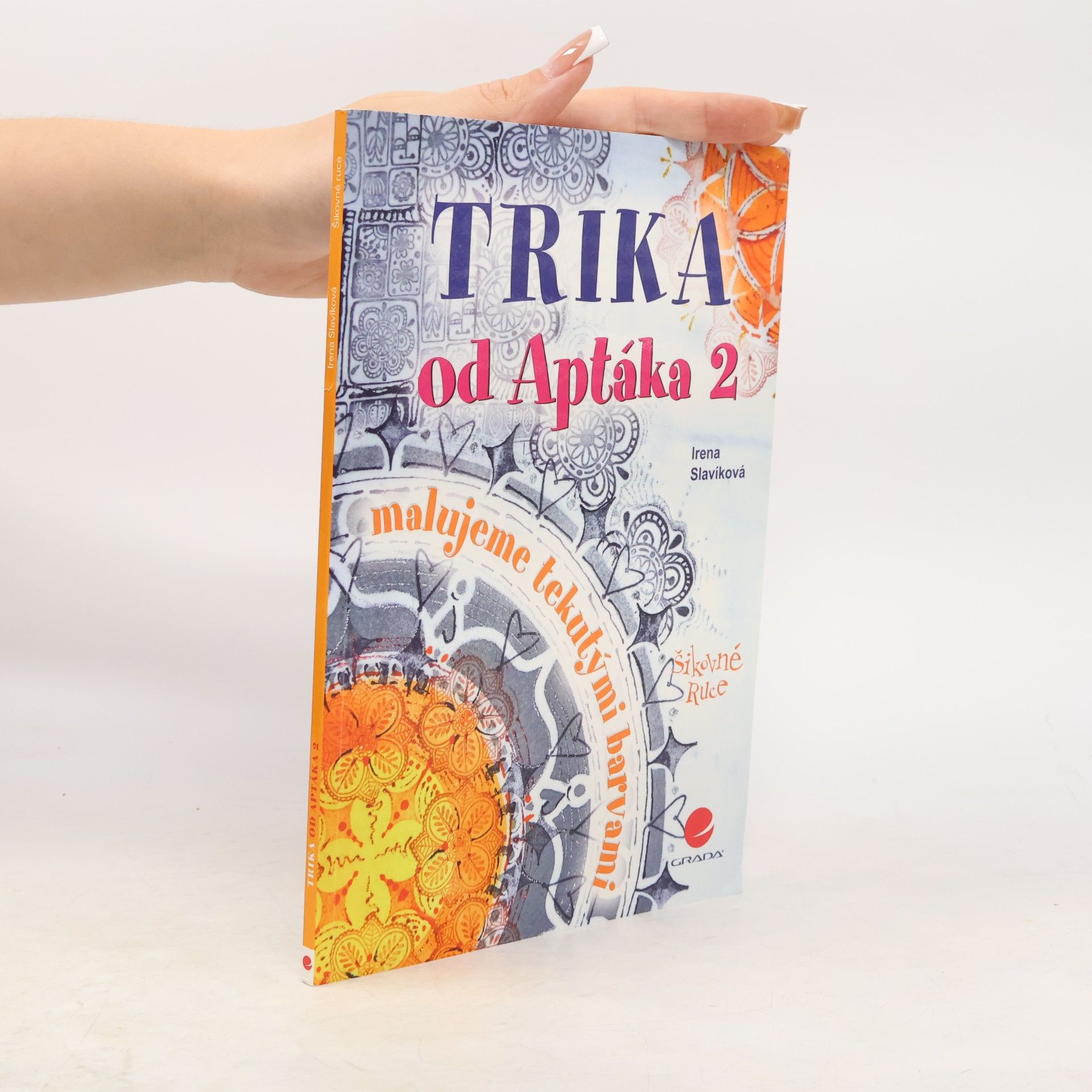Irena Slavíková Trika od Aptáka 2 – malujeme tekutými barvami