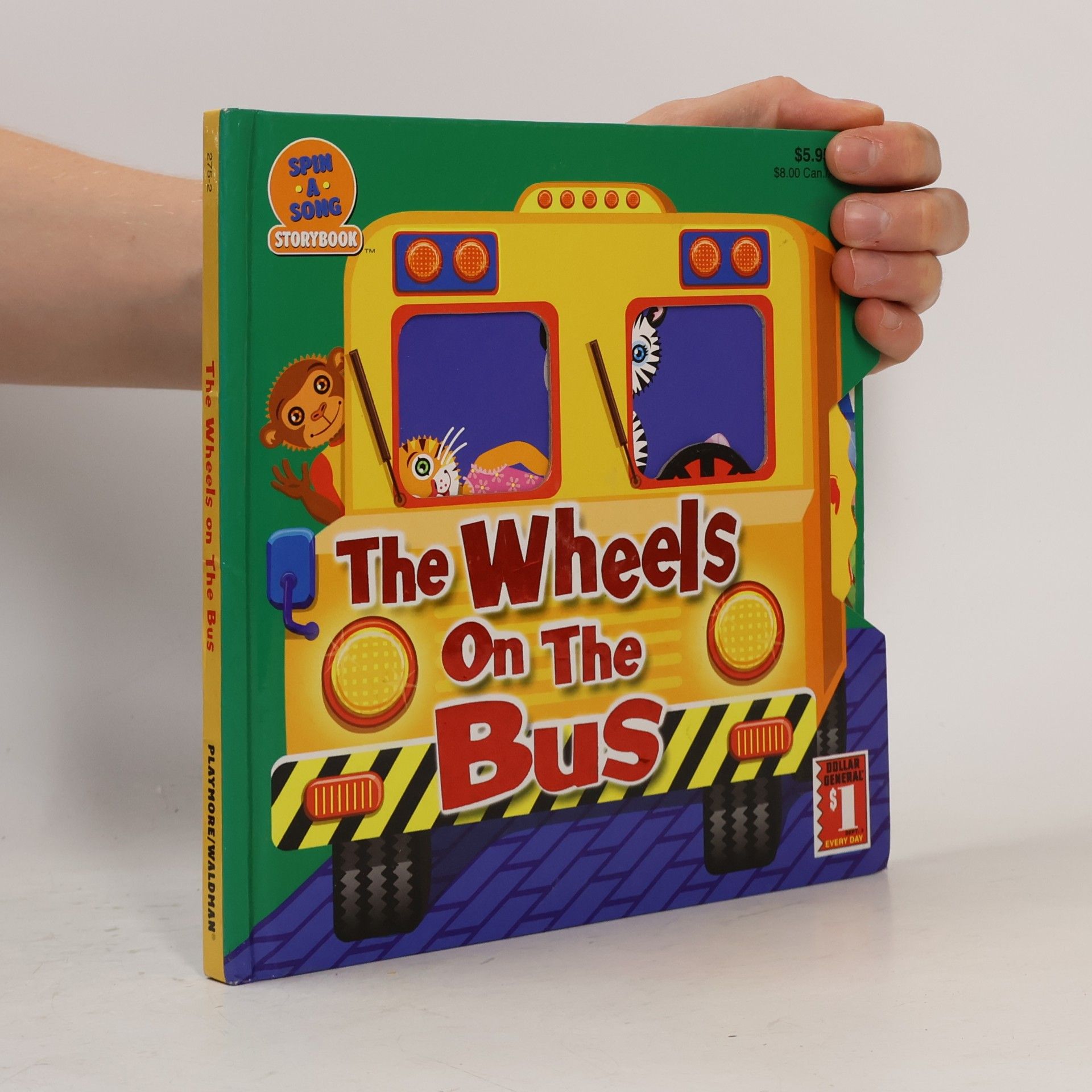 Playmore Inc. Spin a Song Storybook: The Wheels on the Bus