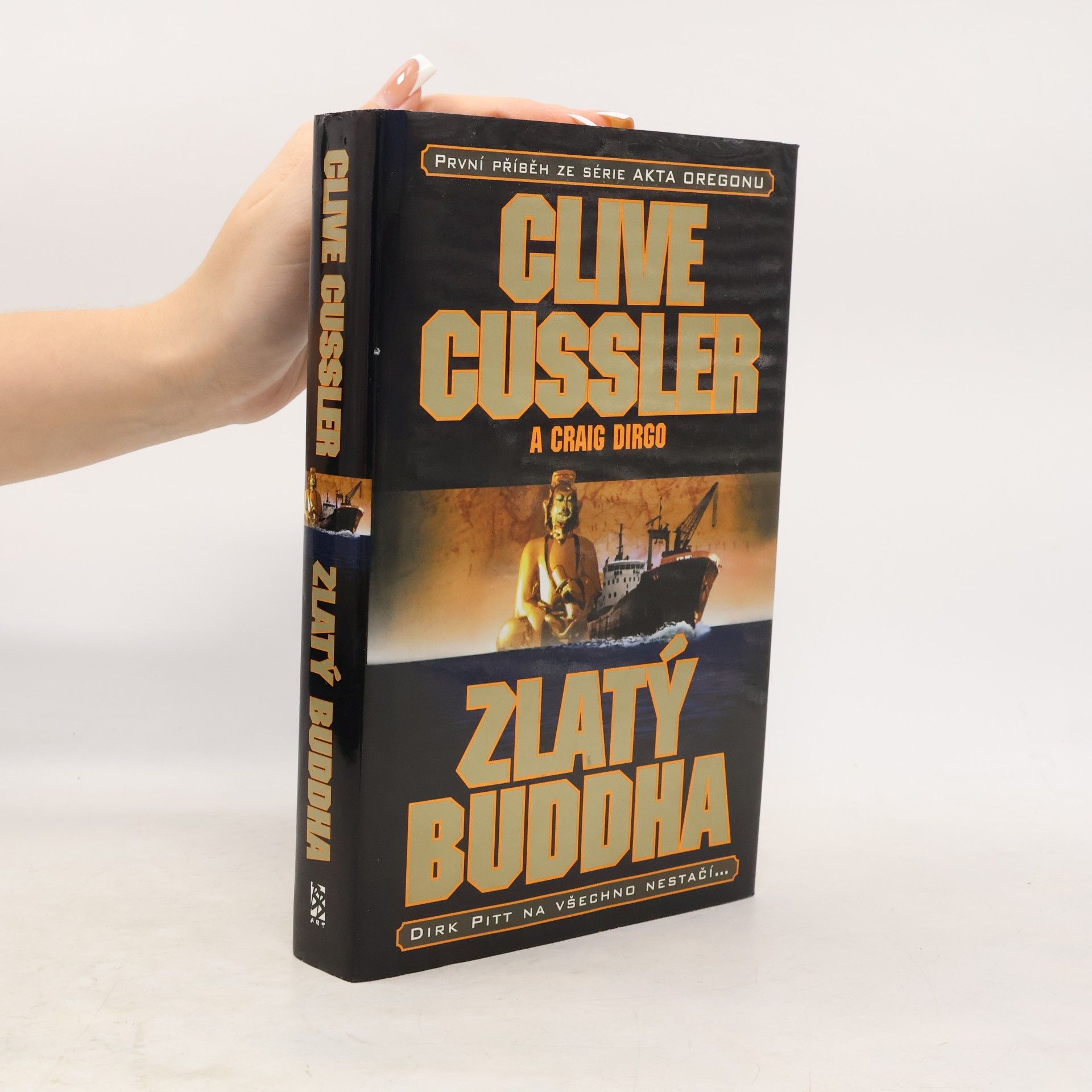 Clive Cussler Zlatý Buddha