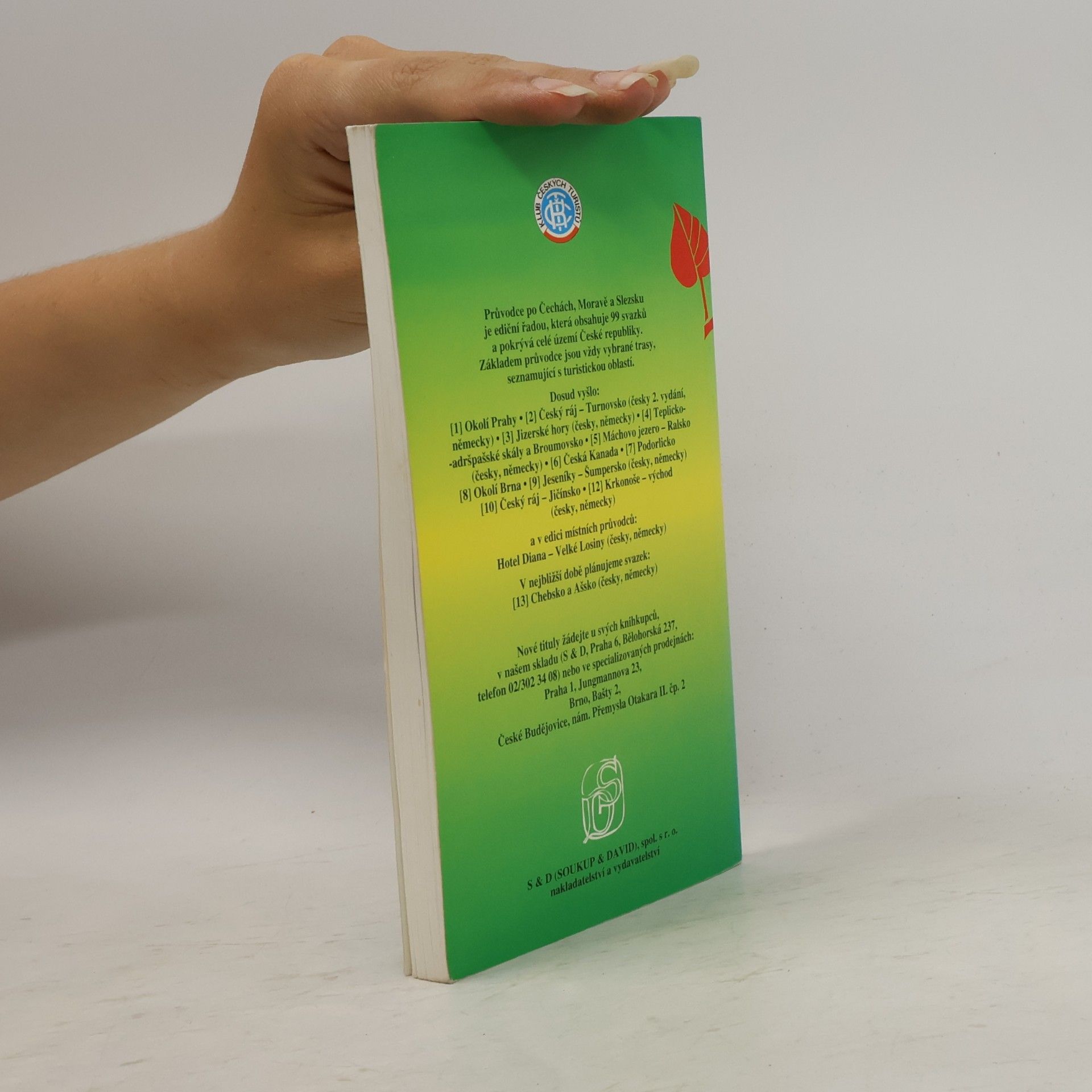 Vladimír Soukup Průvodce po Čechách Moravě Slezsku Krkonoše-západ