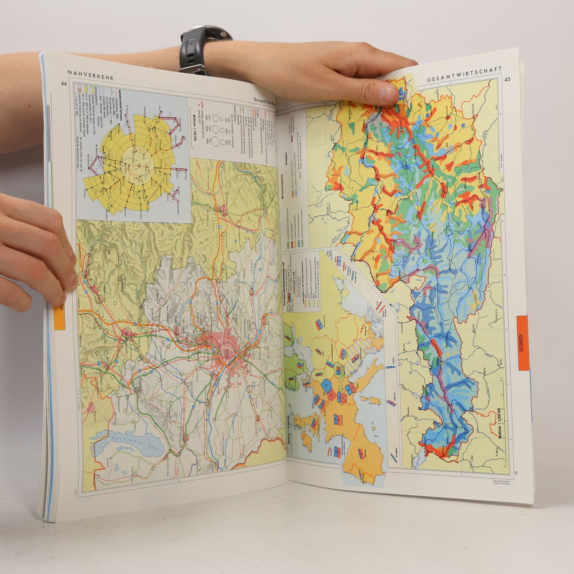 Eduard Hölzel Österreichischer Unterstufen-Atlas