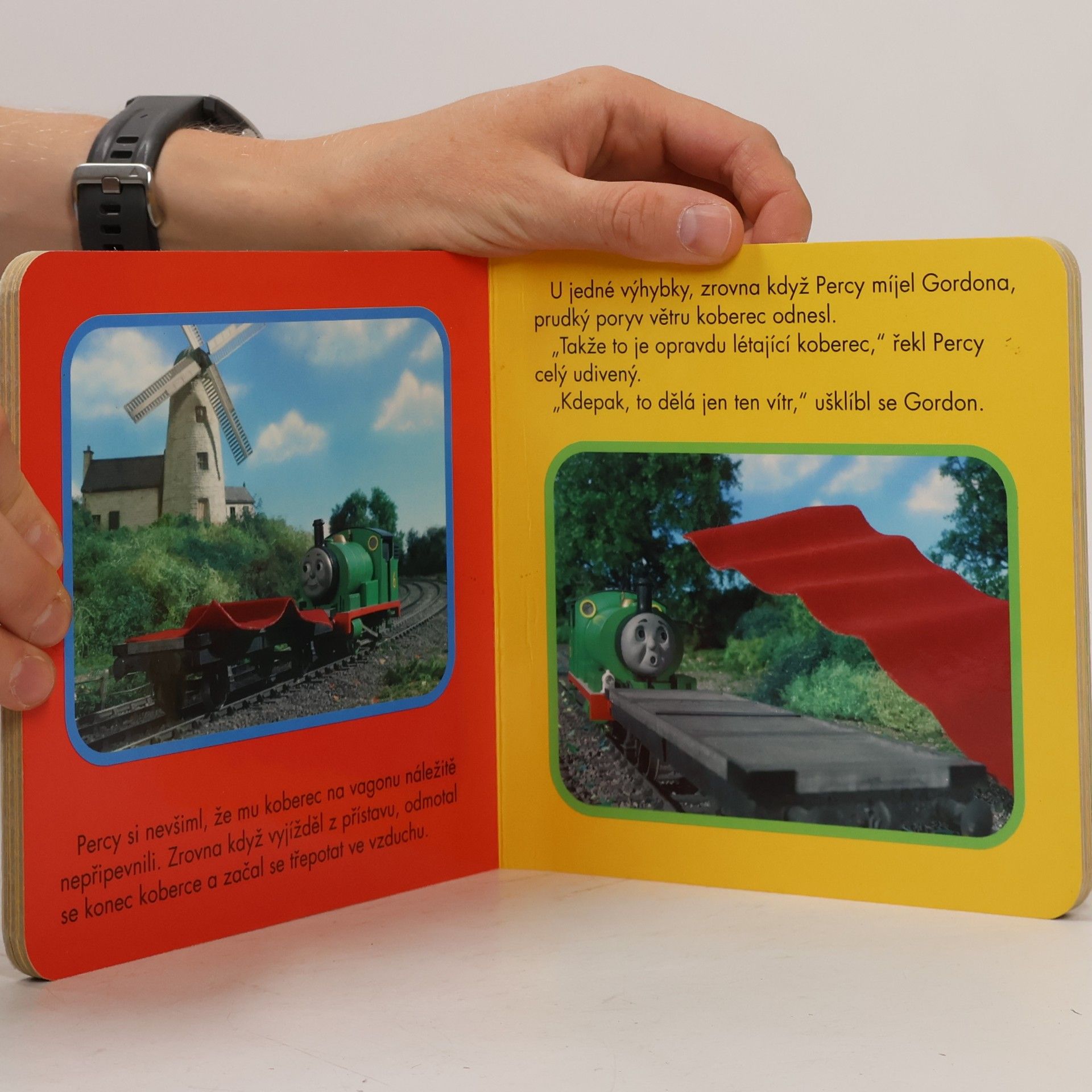 Wilbert Awdry Percy a létající koberec