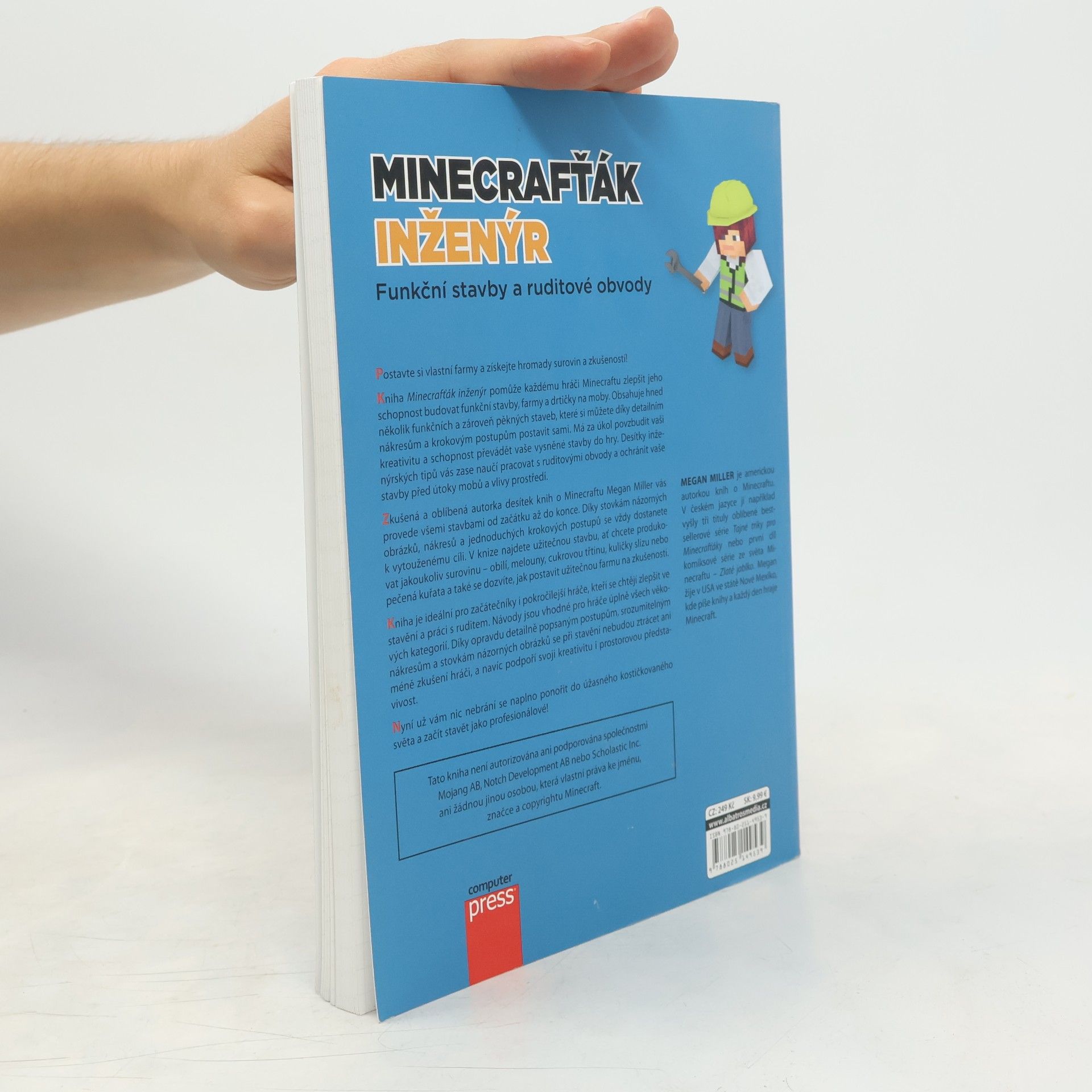 Megan Miller Minecrafťák inženýr - Funkční stavby a ruditové obvody