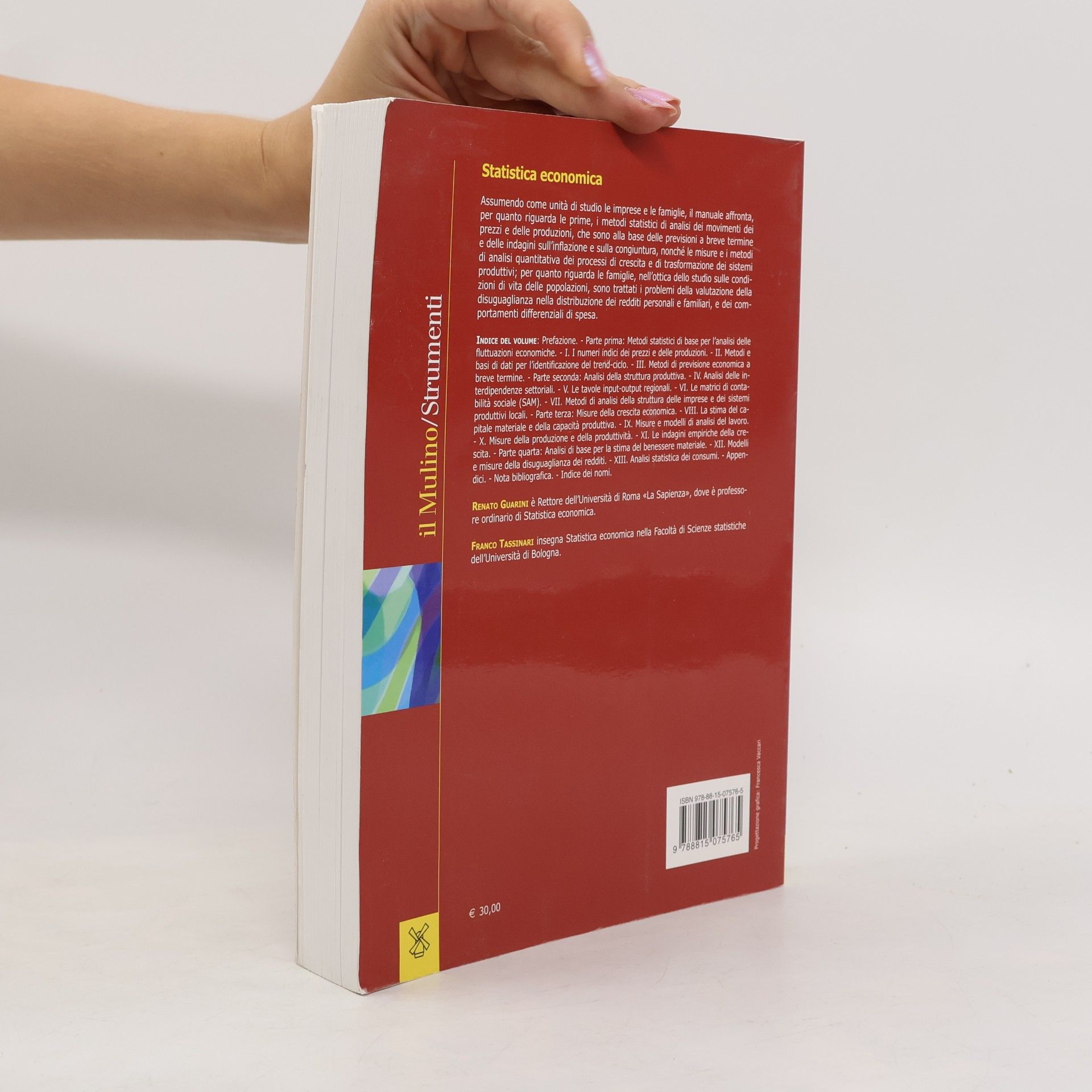 Renato Guarini Strumenti: Statistica economica