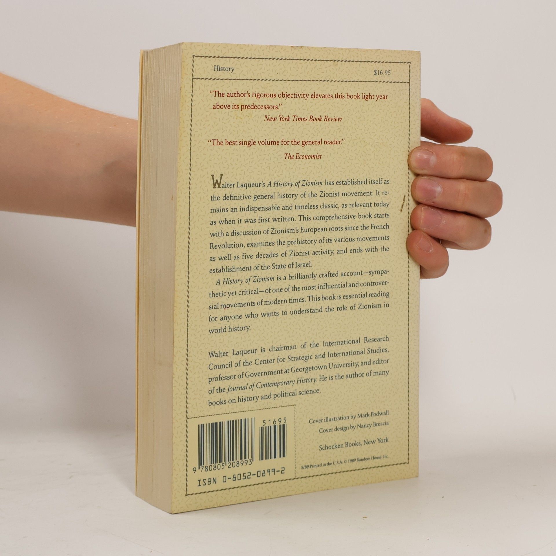 Walter Laqueur A History of Zionism: With a New Introduction by the Author