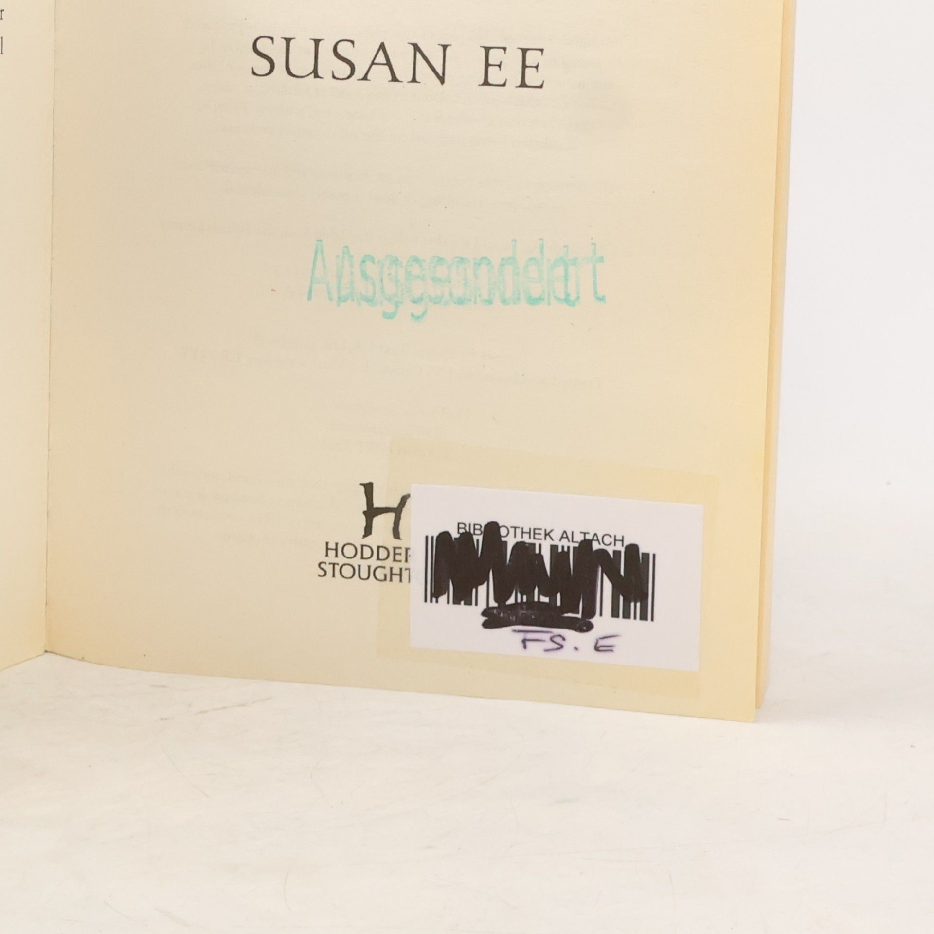 Susan Ee World After
