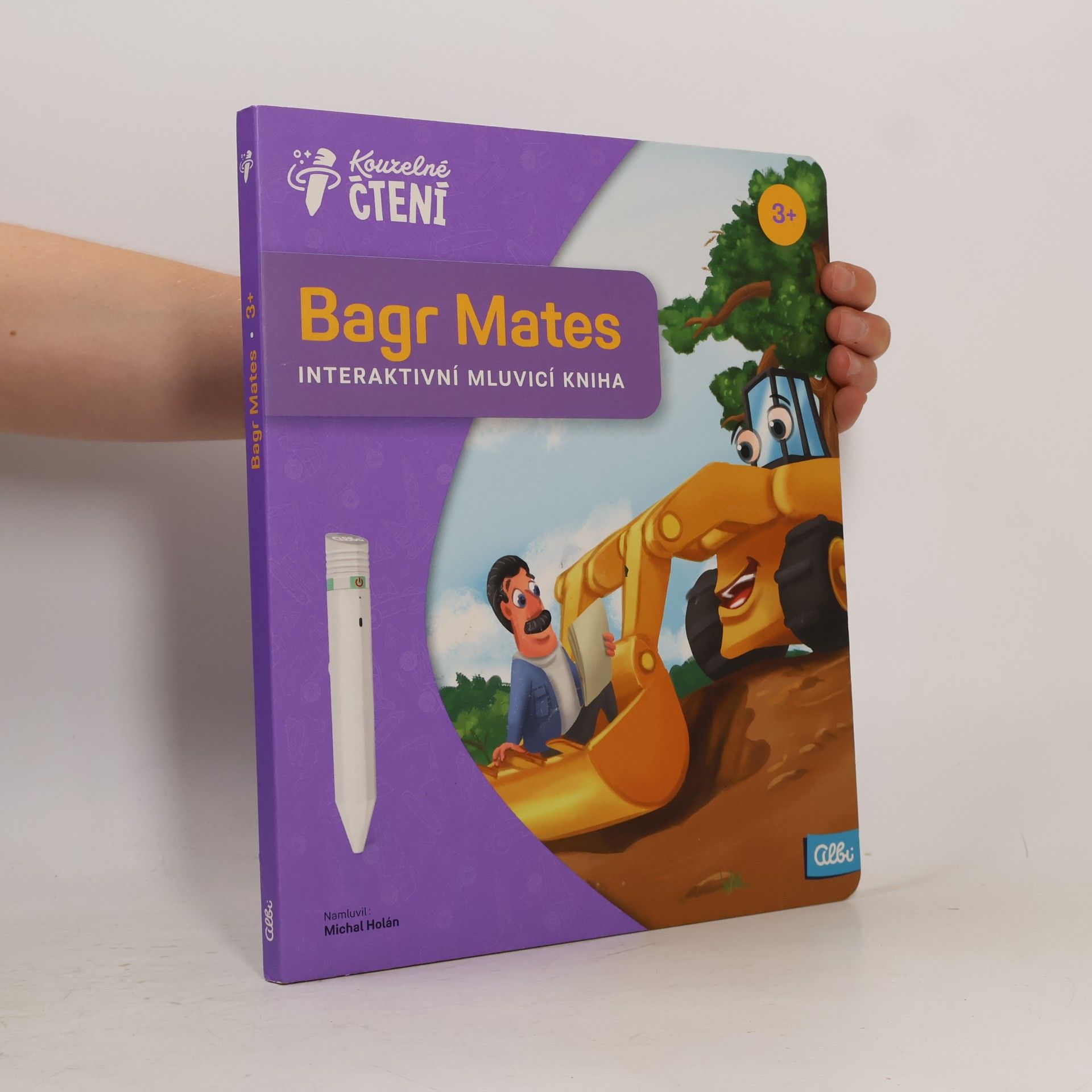 Marcel Králik Bagr Mates. Interaktivní mluvicí kniha