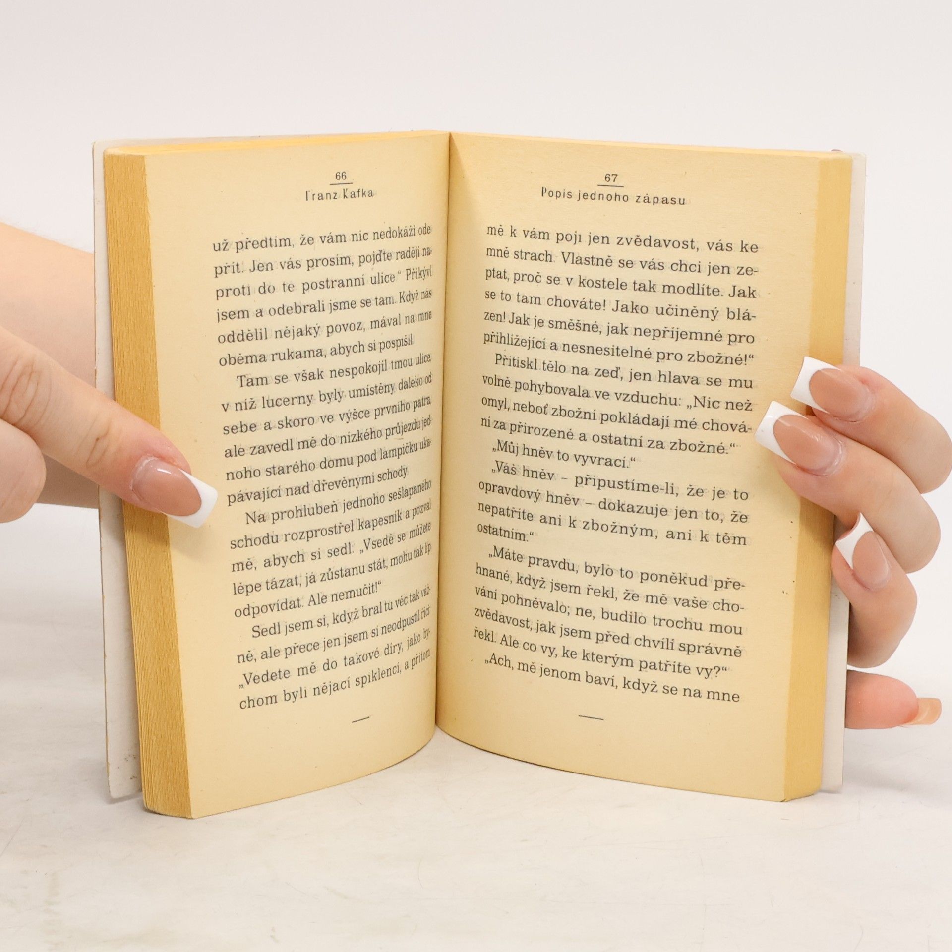Franz Kafka Popis jednoho zápasu