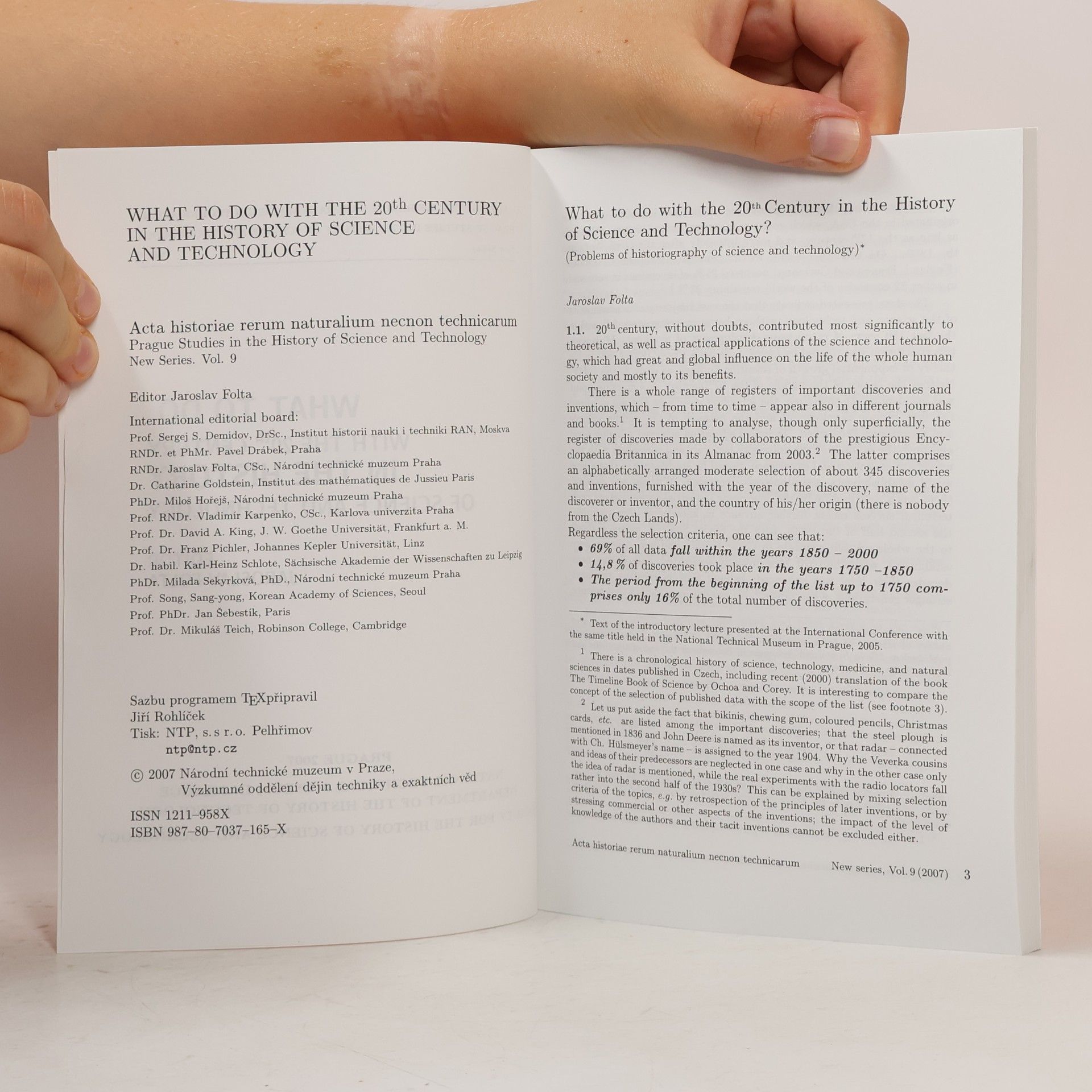 Various authors What to Do with the 2th Century in the History of Science and Technology