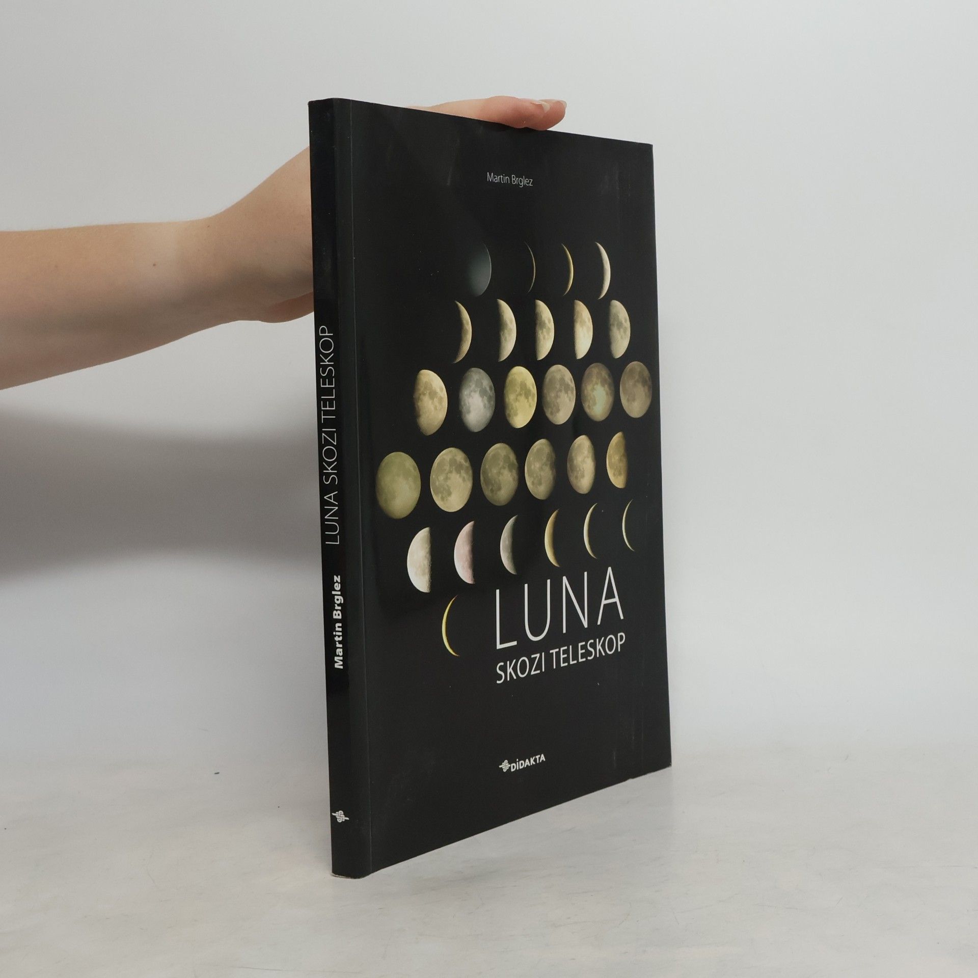 Martin Brglez Luna skozi teleskop