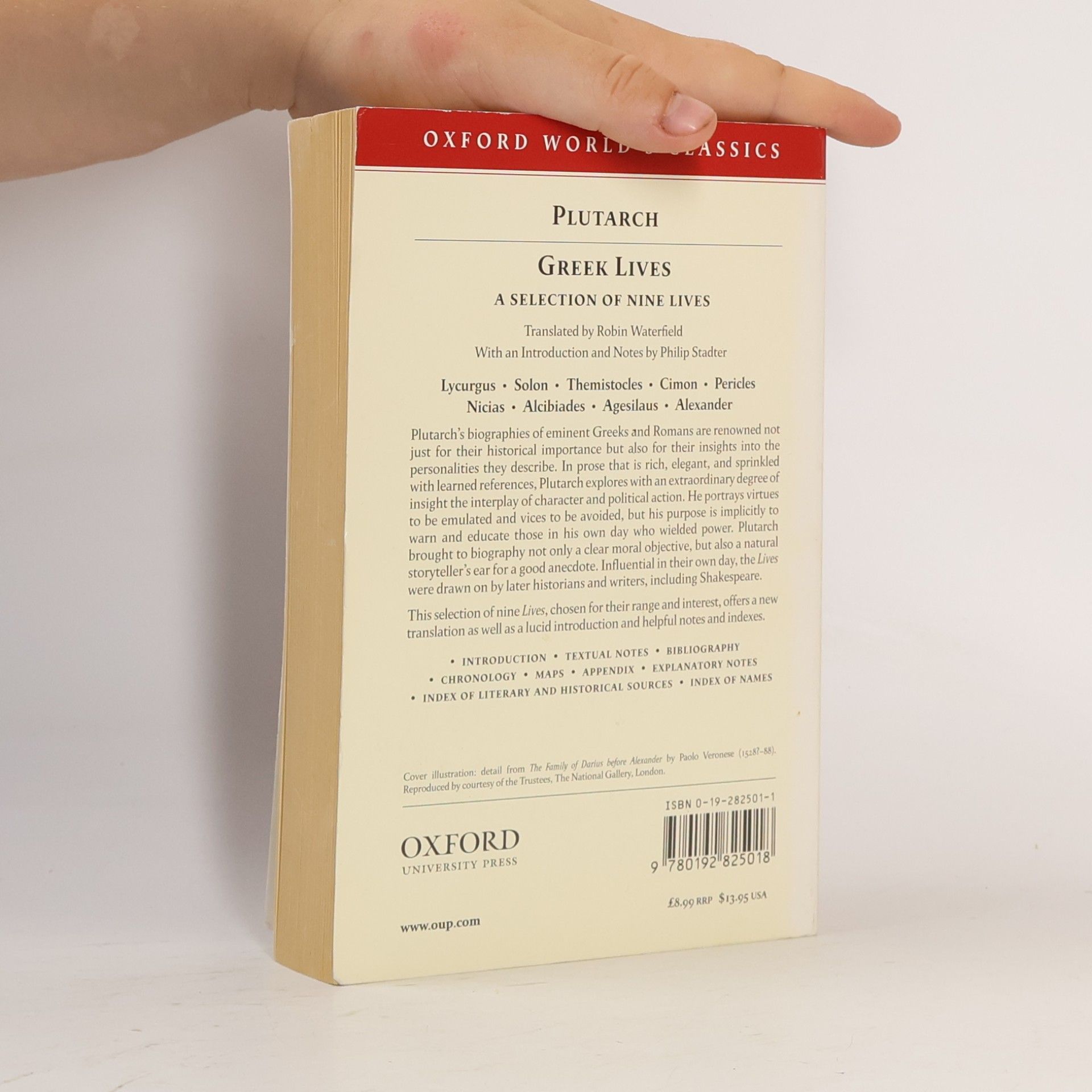 Plutarco Oxford World's Classics: Greek Lives