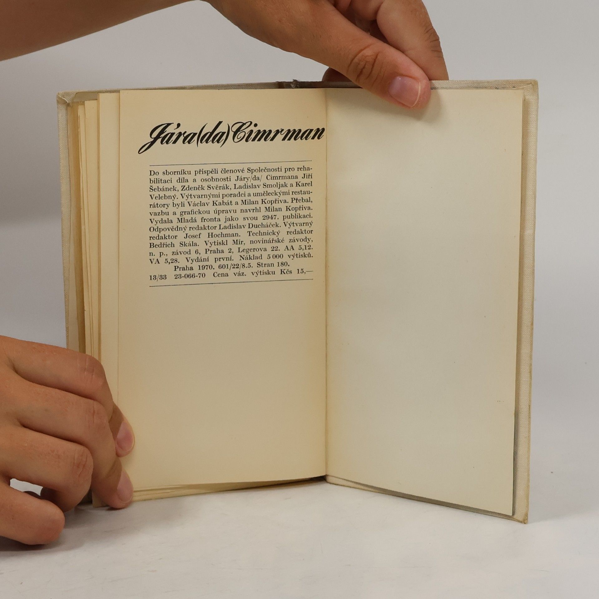 Jiří Šebánek Jára (da) Cimrman. Sborník o životě a díle českého polyhistora