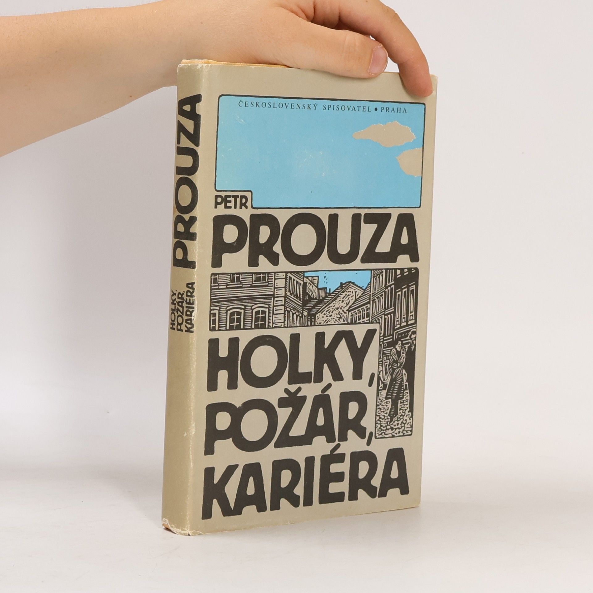 Petr Prouza Holky, požár, kariéra