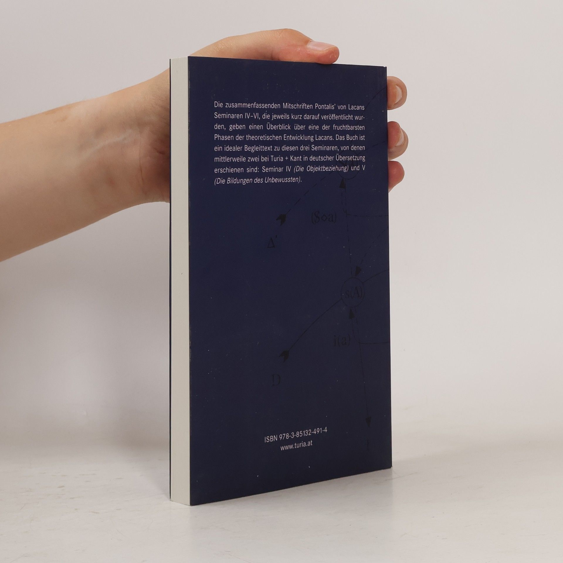 Jean Bertrand Zusammenfassende Wiedergabe der Seminare IV - VI von Jacques Lacan
