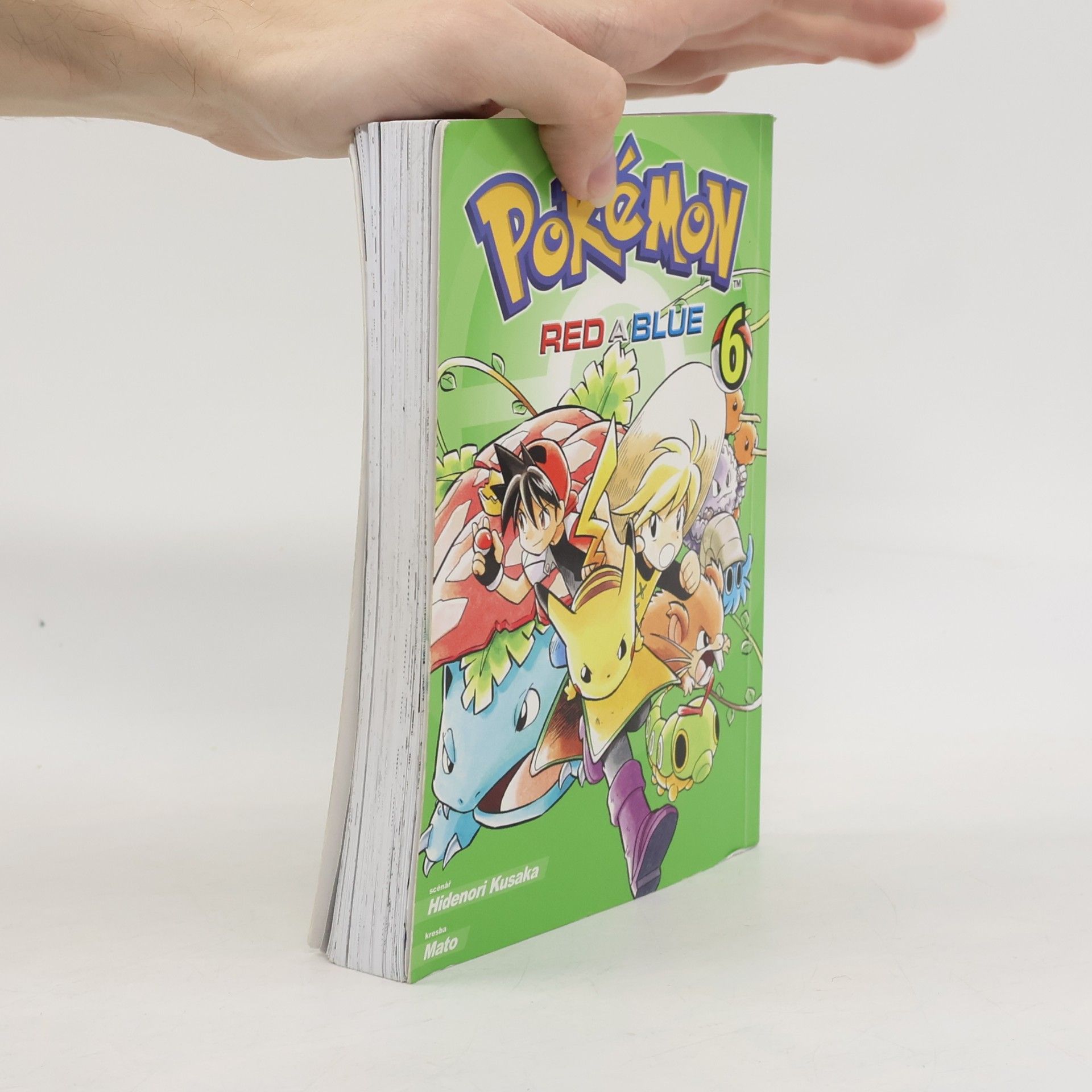 Hidenori Kusaka Pokémon. Red a Blue 6