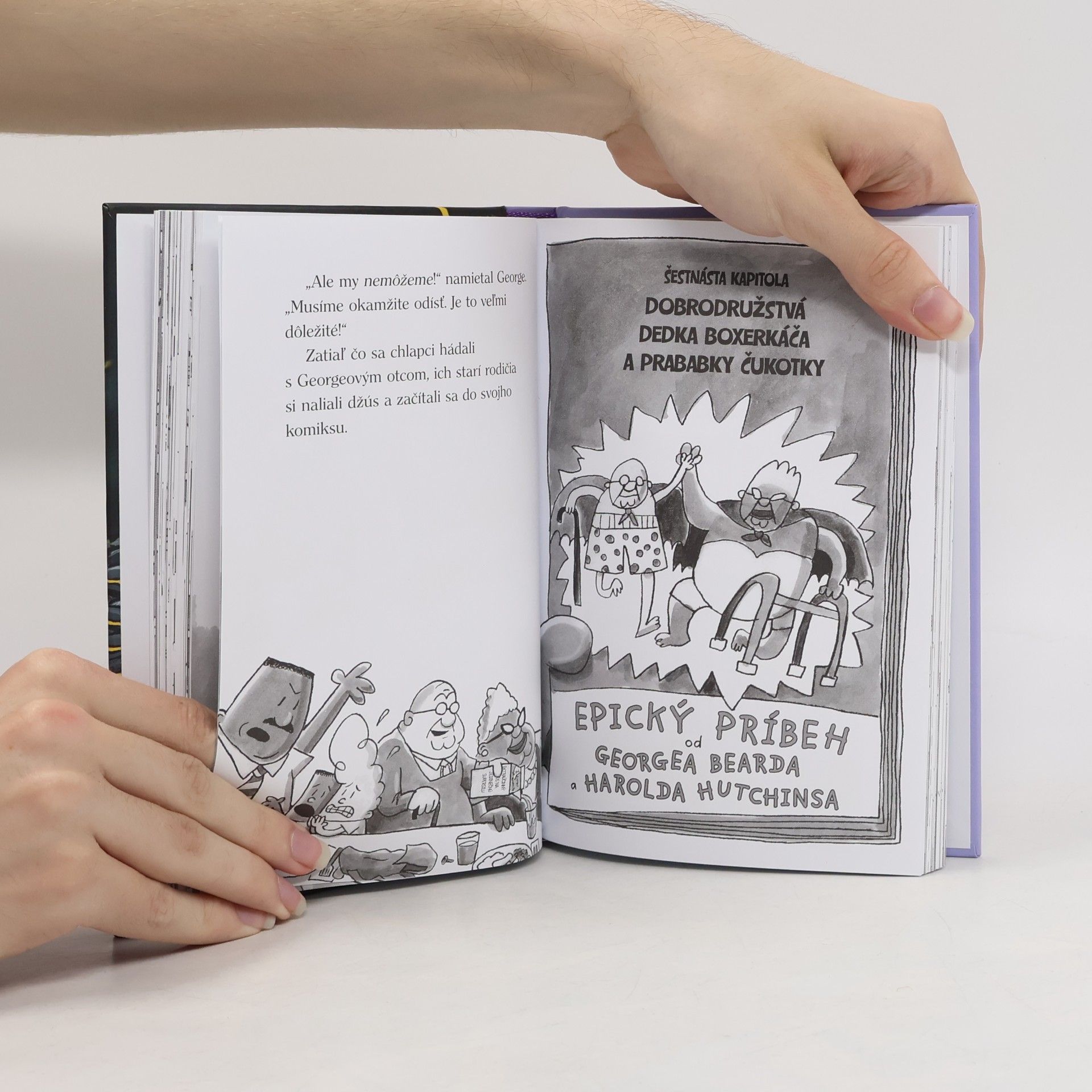 Dav Pilkey Kapitán Bombarďák a nevítaná návšteva nie neznámych naničhodníkov
