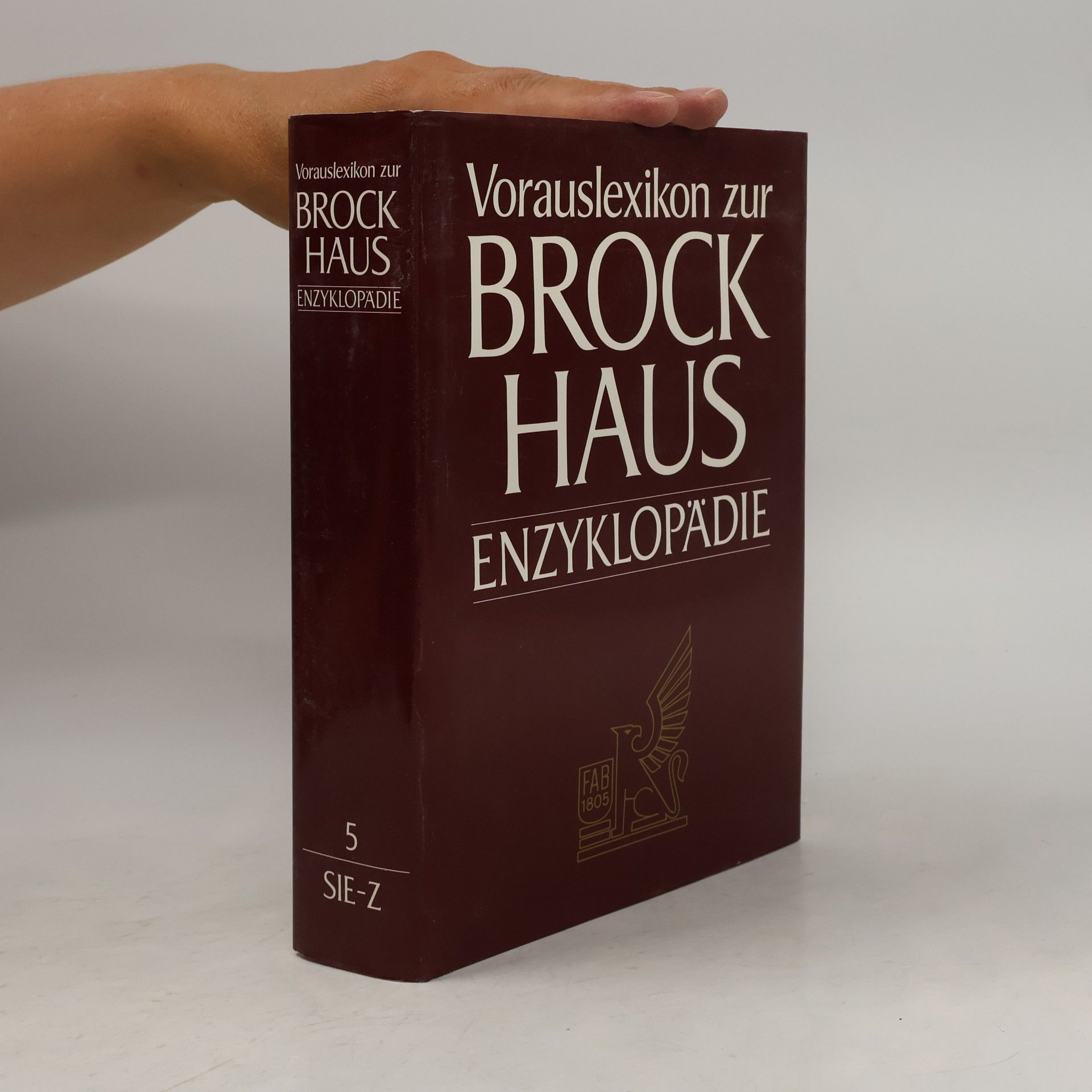 Various authors Vorauslexikon in fünf Bänden zur Brockhaus. Enzyklopädie. Band 5 Sie-Z