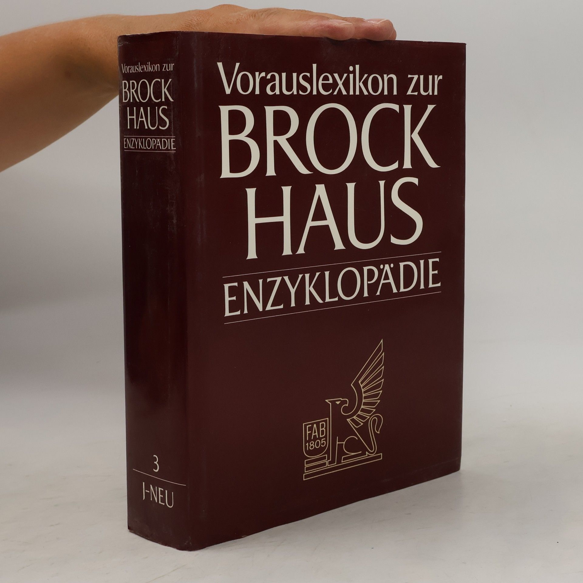 Autorenkollektiv Vorauslexikon in fünf Bänden zur Brockhaus Enzyklopädie 3