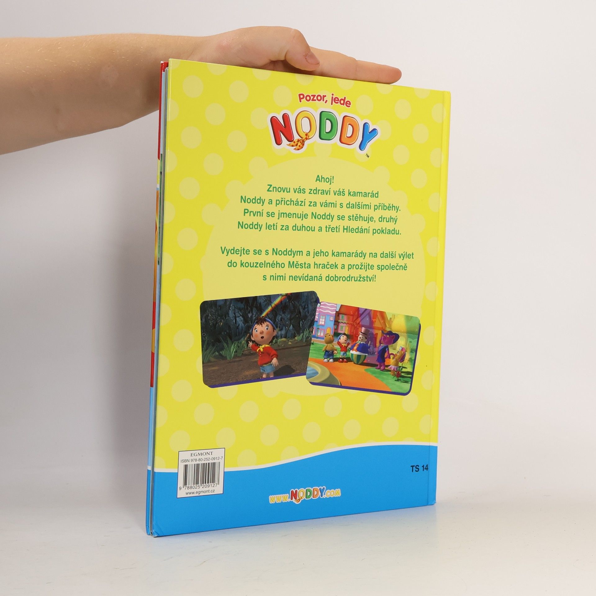 Jana Lebdušková Noddy letí za duhou : tři příběhy v jedné knize