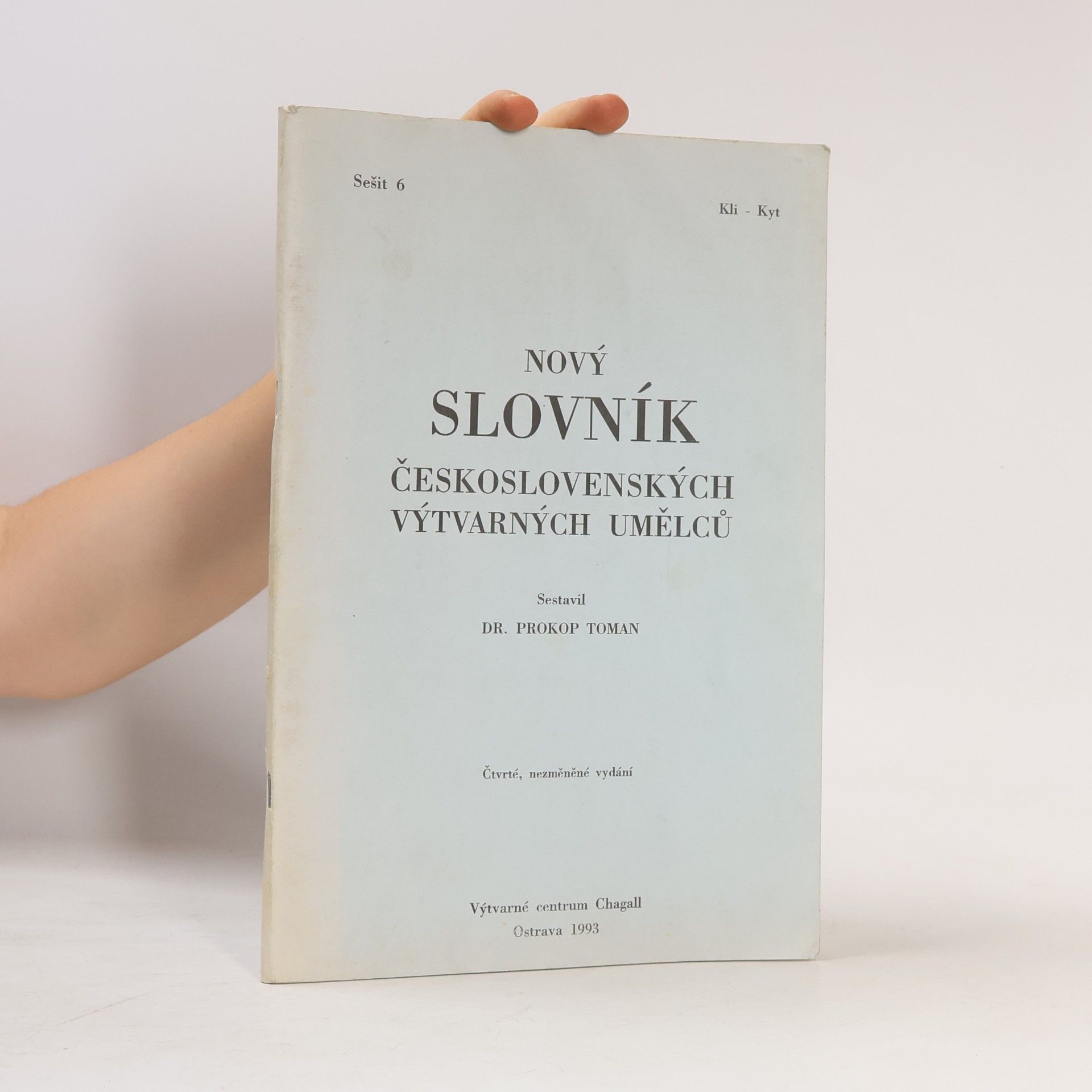 Nový slovník československých výtvarných umělců 6