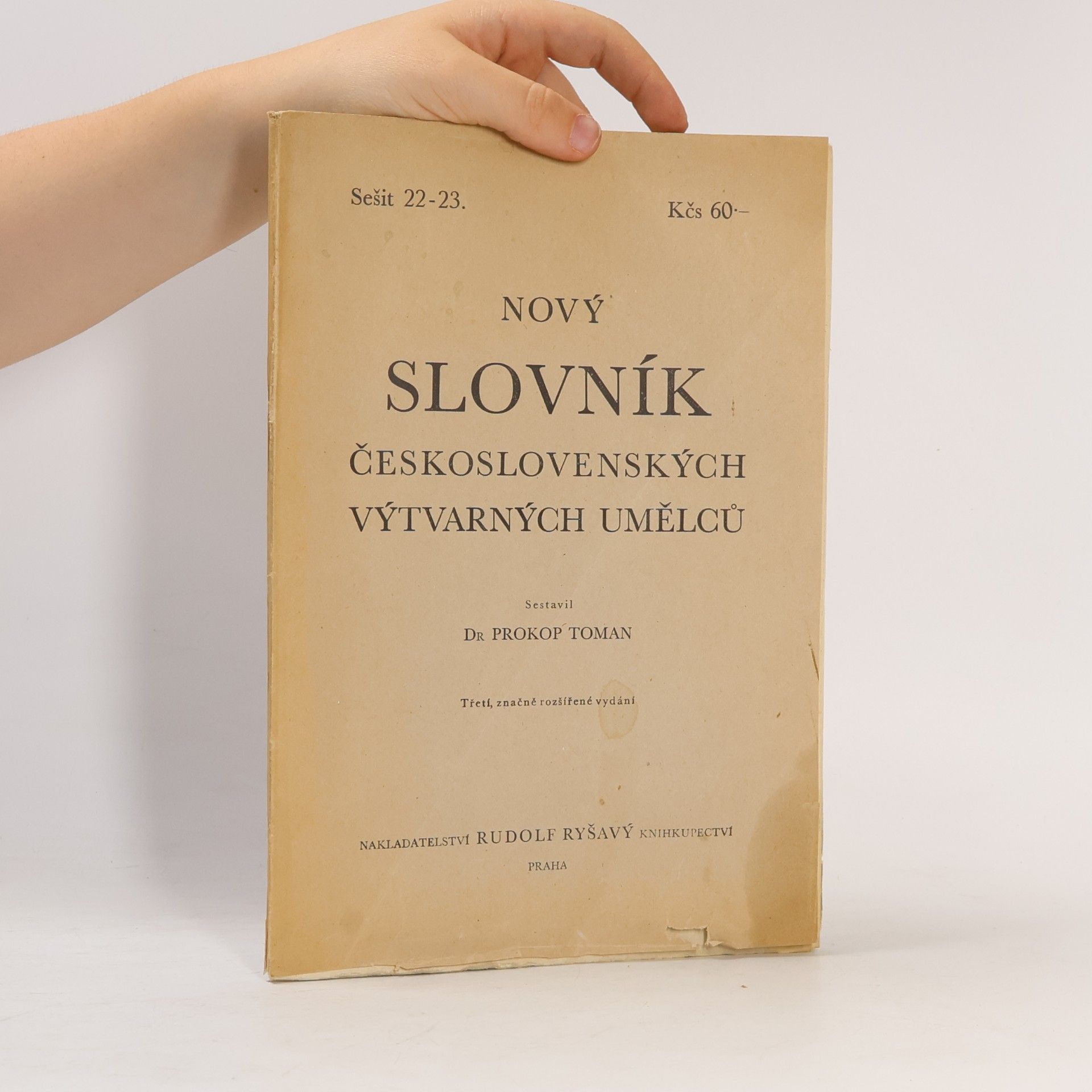 Nový slovník československých výtvarných umělců 22-23
