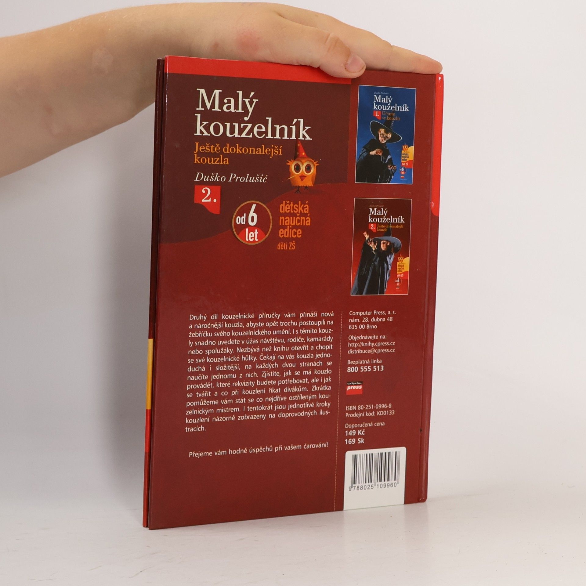 Duško Prolušić Malý kouzelník 2 : ještě dokonalejší kouzla