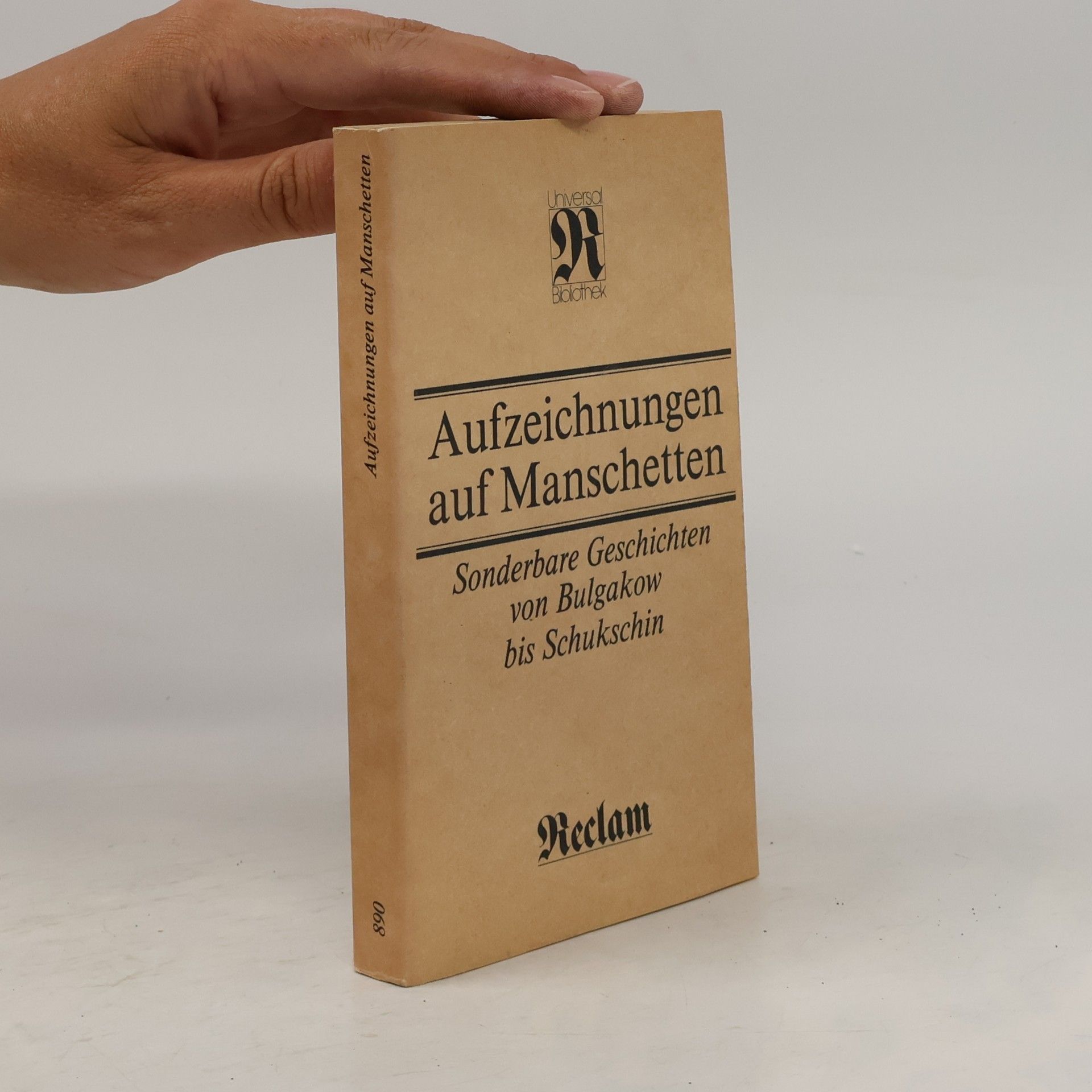 Antje Leetz Aufzeichnungen auf Manschetten