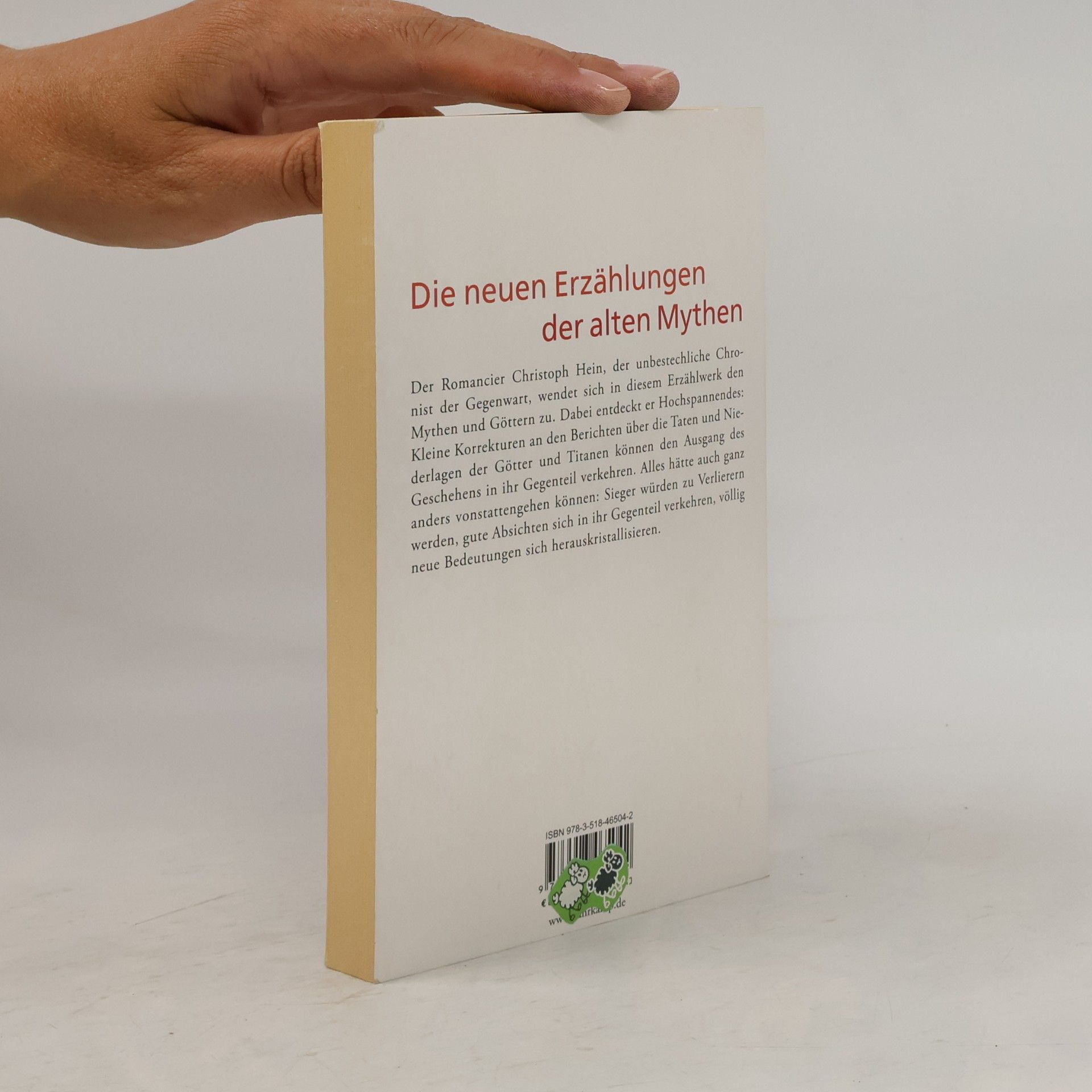 Christoph Hein Vor der Zeit